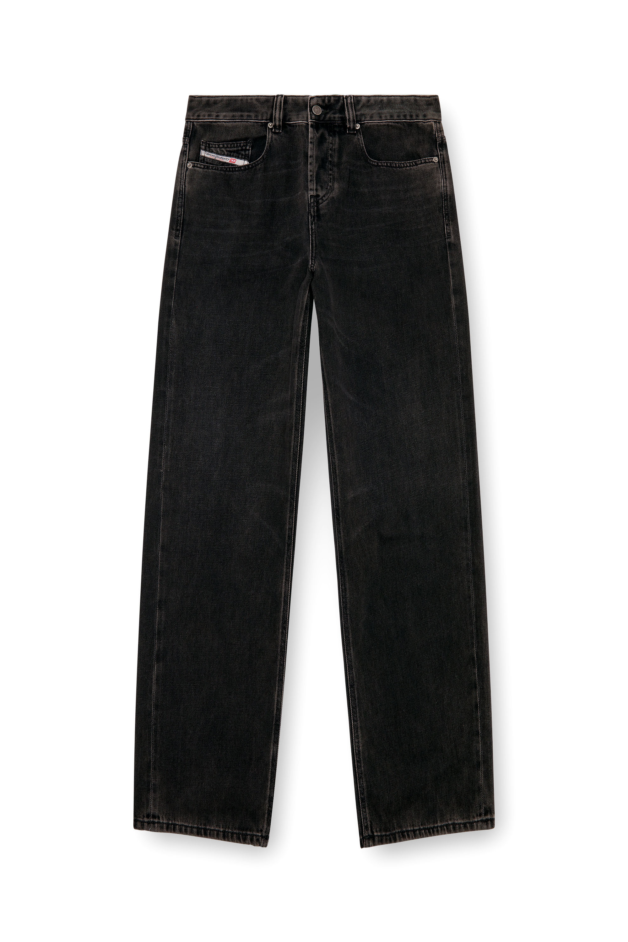 Diesel - Herren Relaxed Jeans 2001 D-Macro 09I35, Schwarz/Dunkelgrau - 3