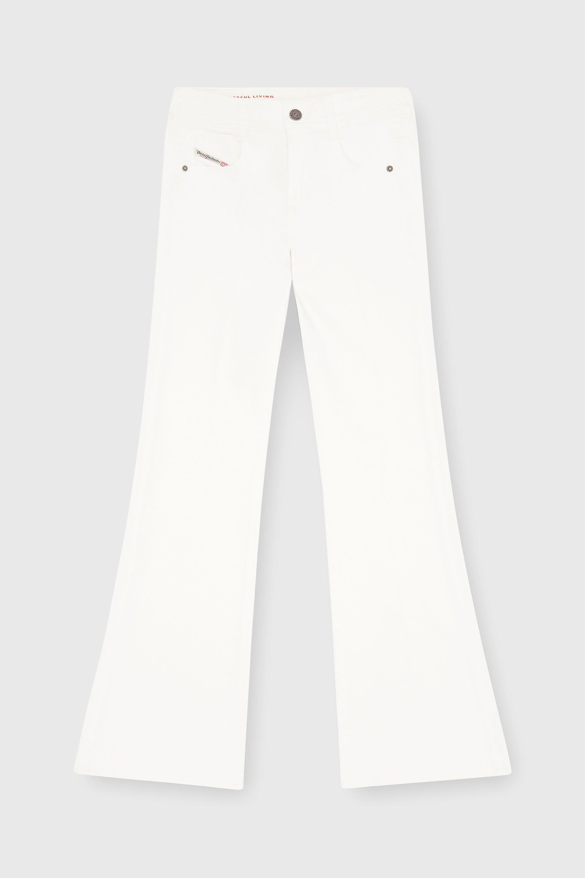 Diesel - Damen Bootcut Jeans 1969 D-Ebbey 09D63, Wei&szlig; - 2