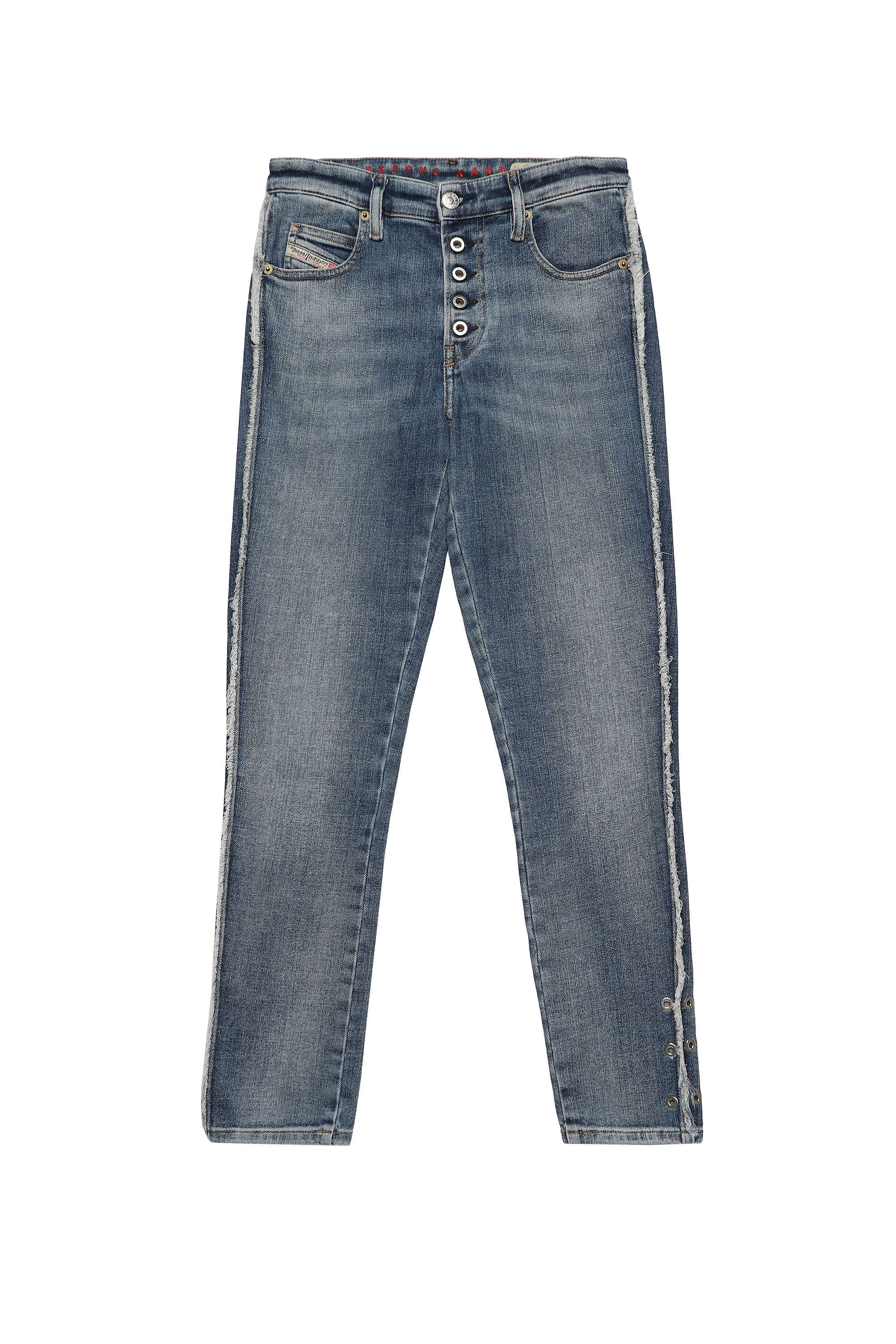 Diesel - BABHILA-B, Damen Diesel Damen - Jeans Mittelblau in Mittelblau - 1