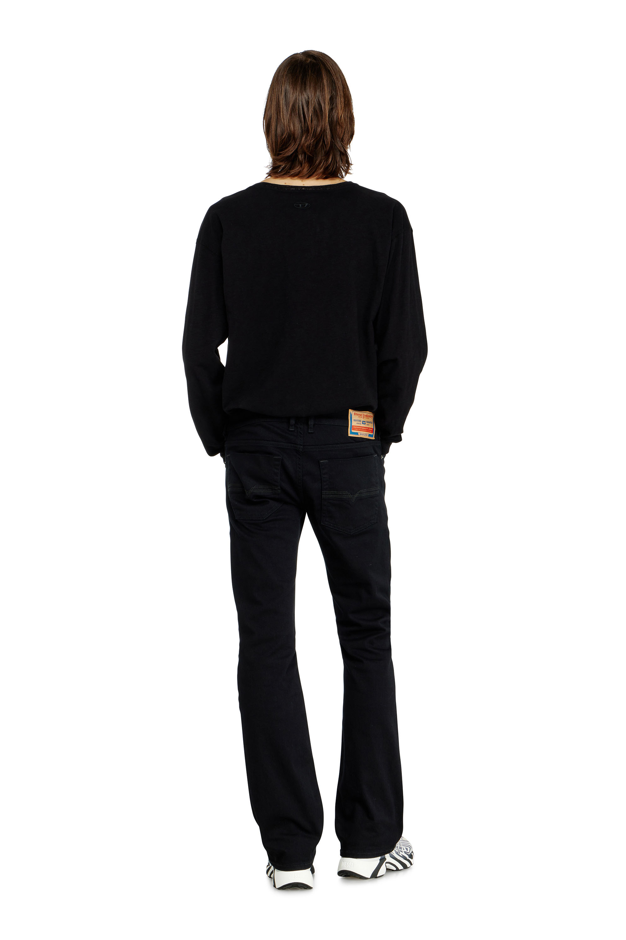 Diesel - Herren Bootcut Jeans 2007 Zatiny 0688H, Schwarz/Dunkelgrau - 3