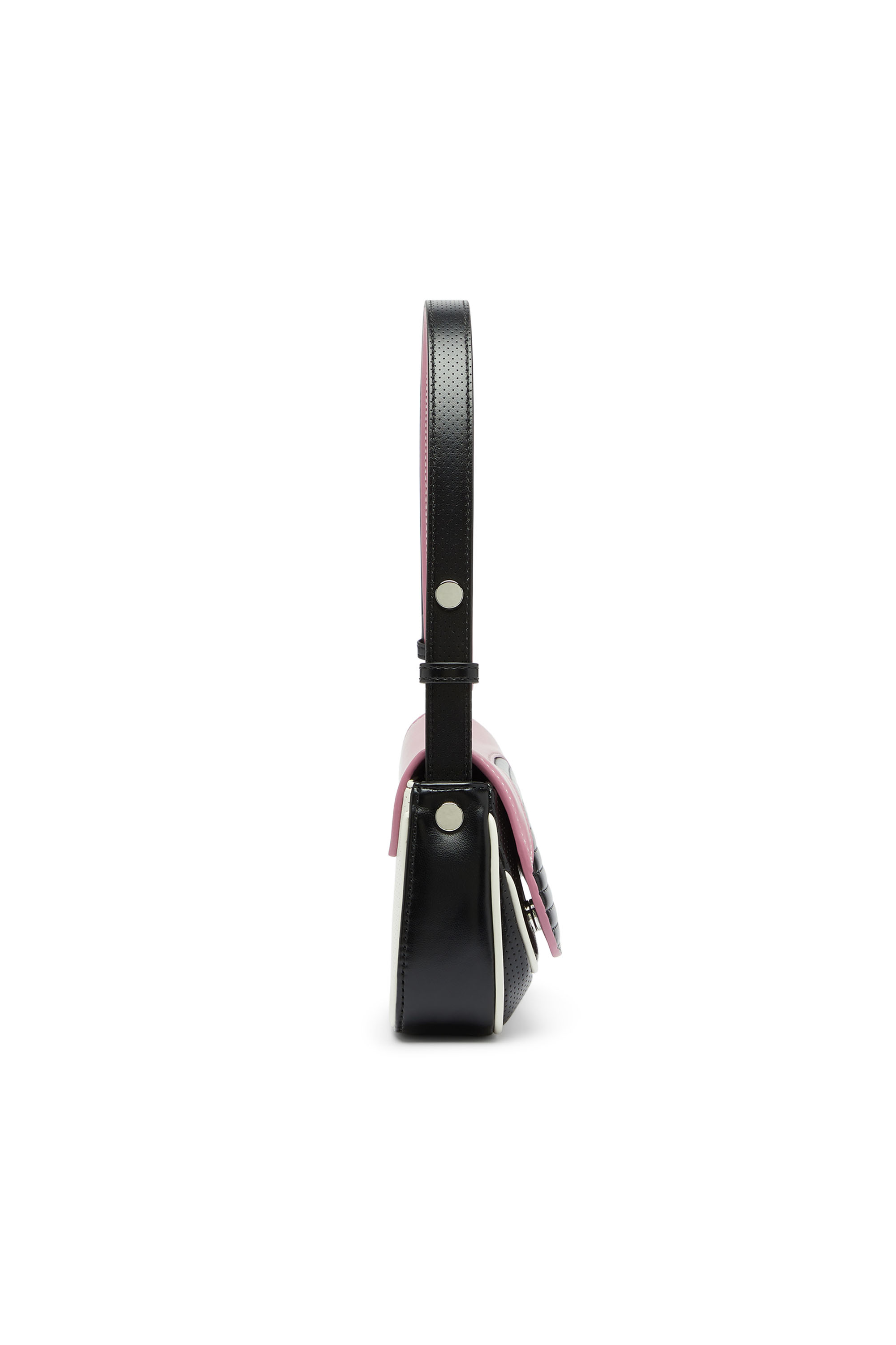 Diesel - PLAY CLUTCH, Damen Play - Clutch mit Colour-Block-Design in Schwarz/Rosa - 4