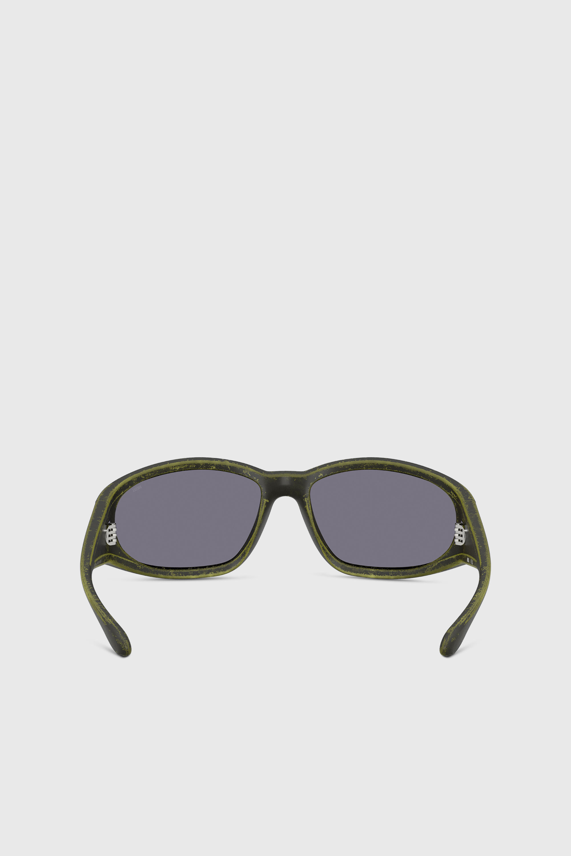 Diesel - 0DL3002, Unisex's Rectangular sunglasses in acetate in Green - 3