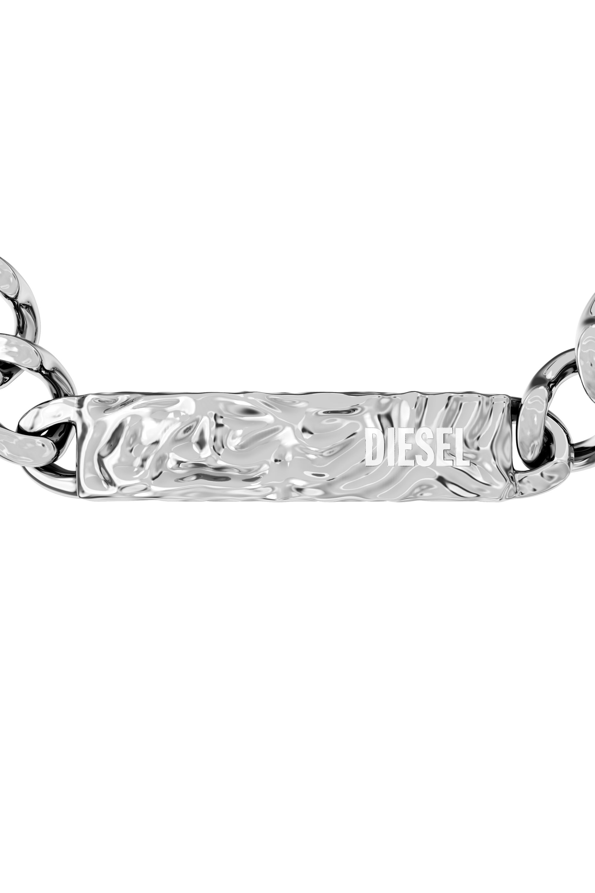 Diesel - DX1732040, Unisex ID-Armband aus Edelstahl in Silber - 4