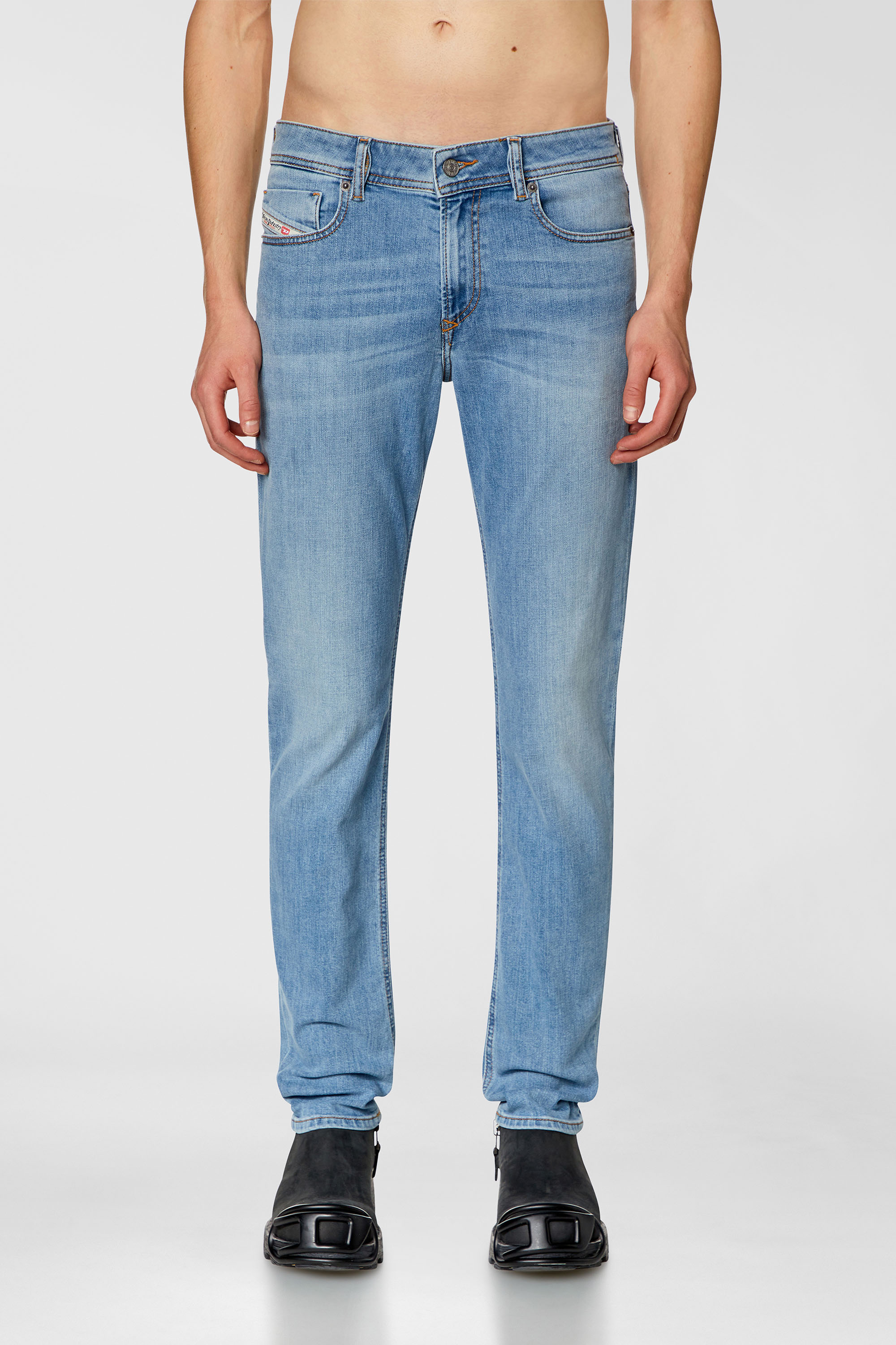 Diesel - Herren Skinny Jeans 1979 Sleenker 09H62, Hellblau - 1