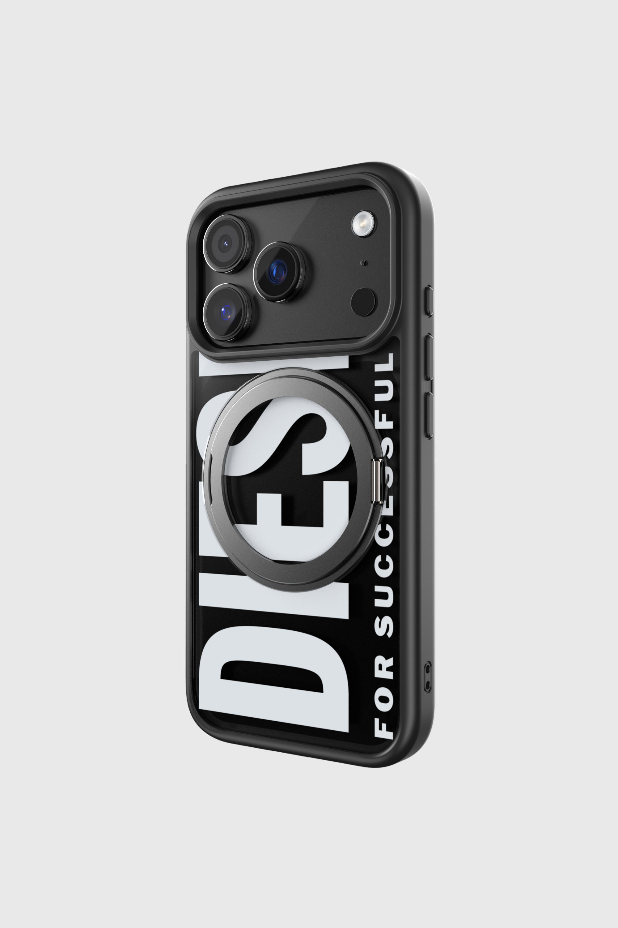 Diesel - 60405 RING STAND CASE RING STAND, Unisex Ringstand-Magsafe Case f&uuml;r iPhone 17 Pro in Schwarz - 3