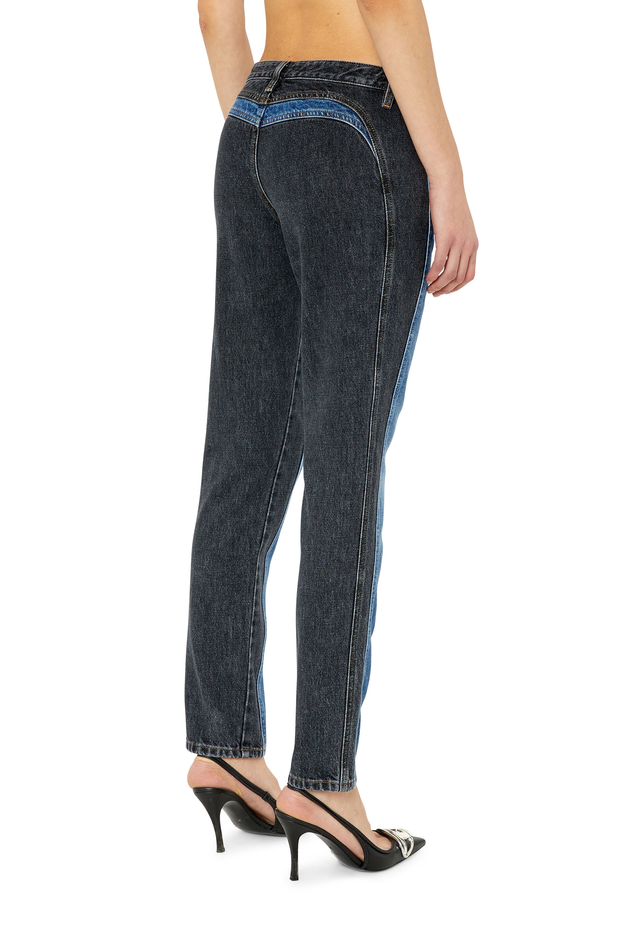 Diesel - D-Tail 09F21 Skinny Jeans, Mittelblau - Image 2
