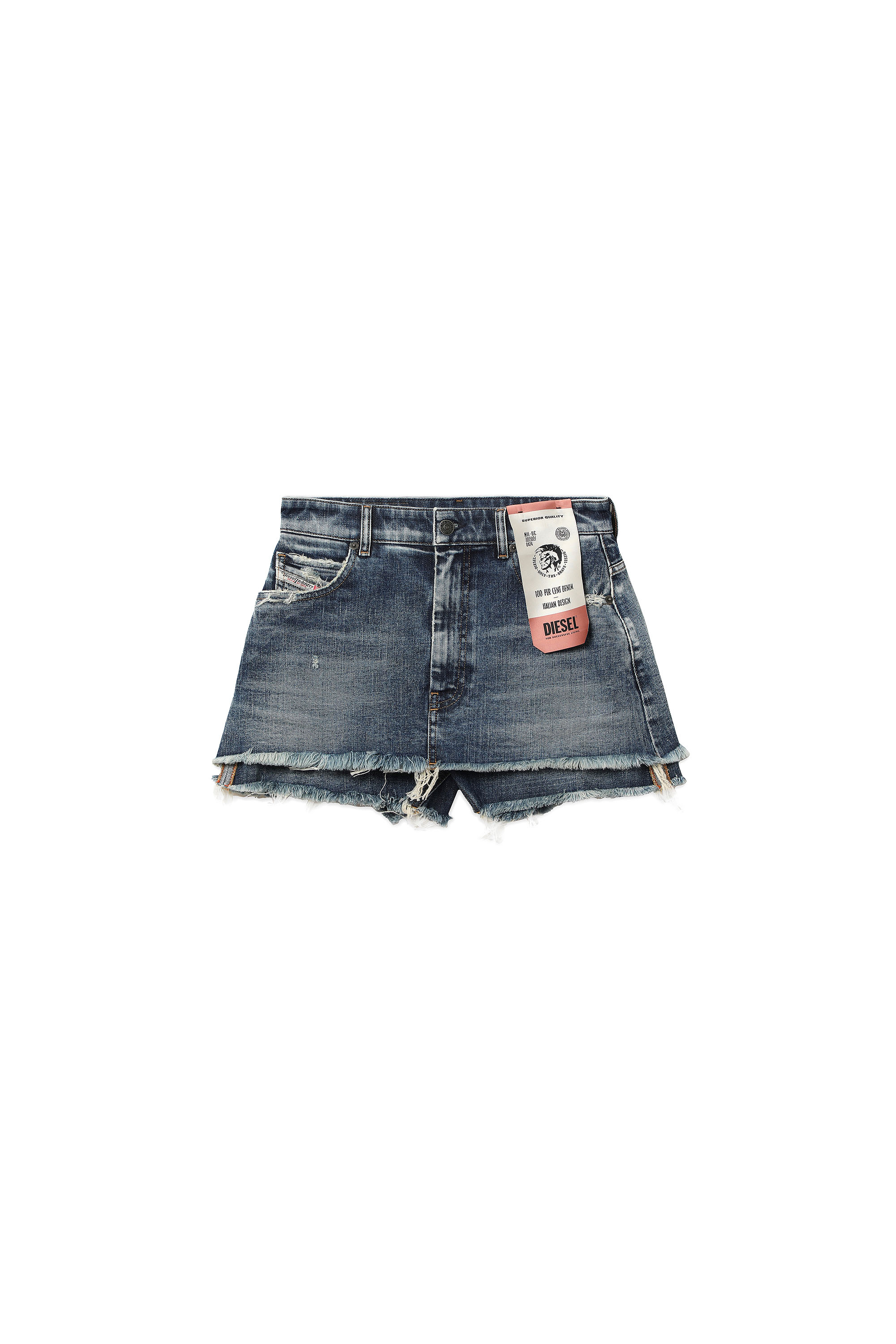 DE-MAAT-SP, Mittelblau - Kurze Hosen