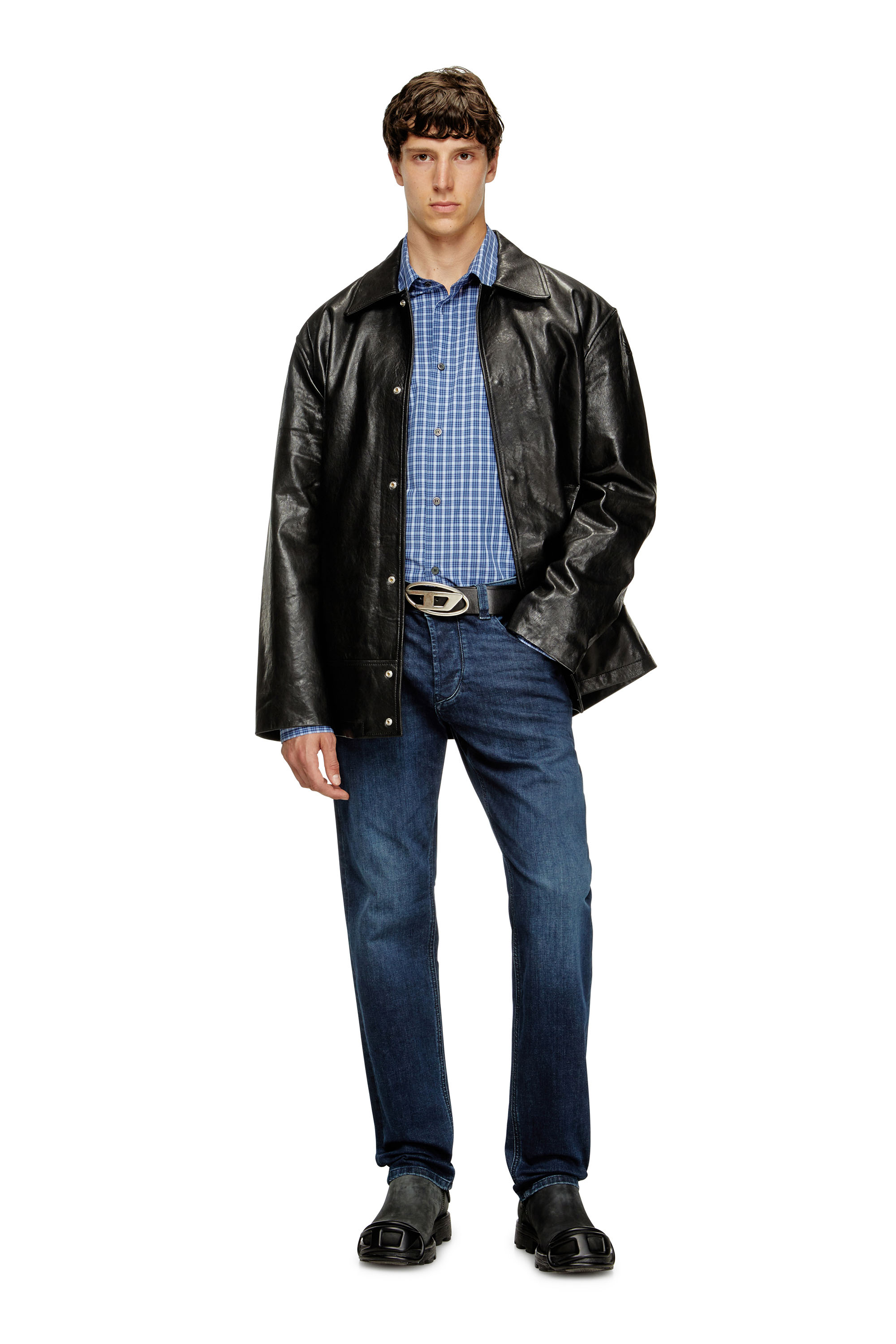 Diesel - Herren Regular Jeans 1986 Larkee-Beex 0CNAA, Dunkelblau - 1