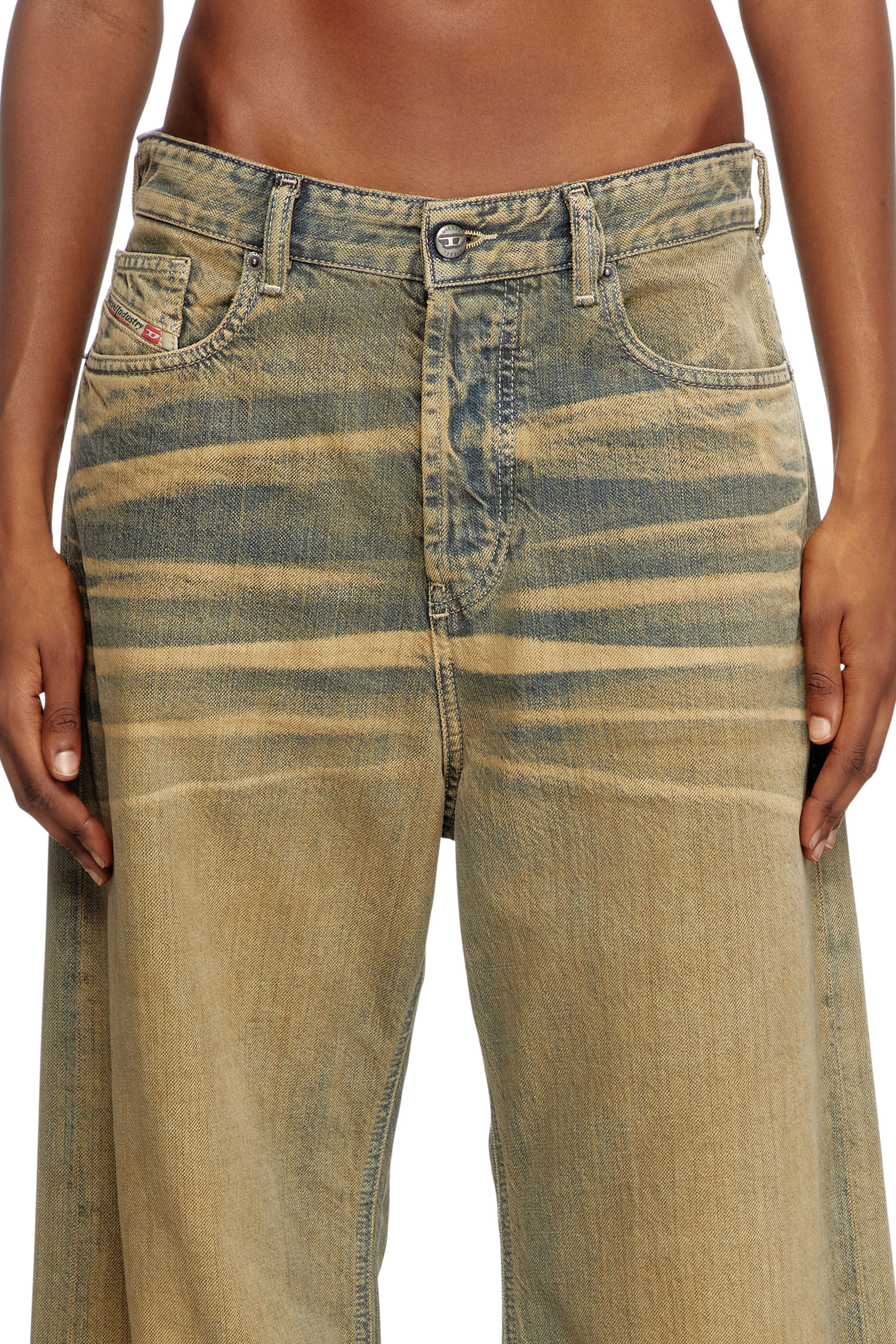 Diesel - Damen Relaxed Jeans 1996 D-Sire 09L49, Mittelblau - 5