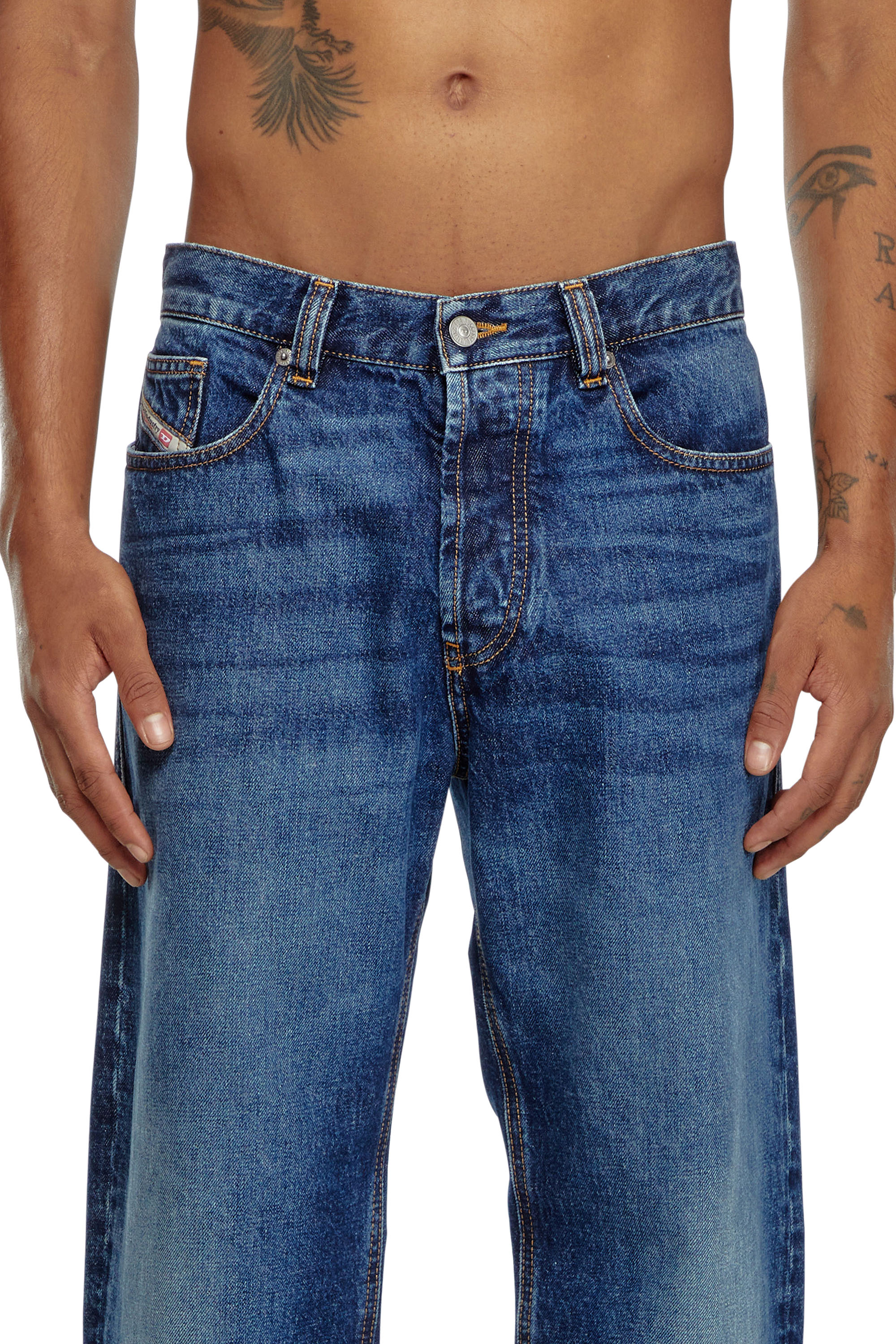 Diesel - Herren Regular Jeans 2010 D-Macs 09I27, Dunkelblau - 5