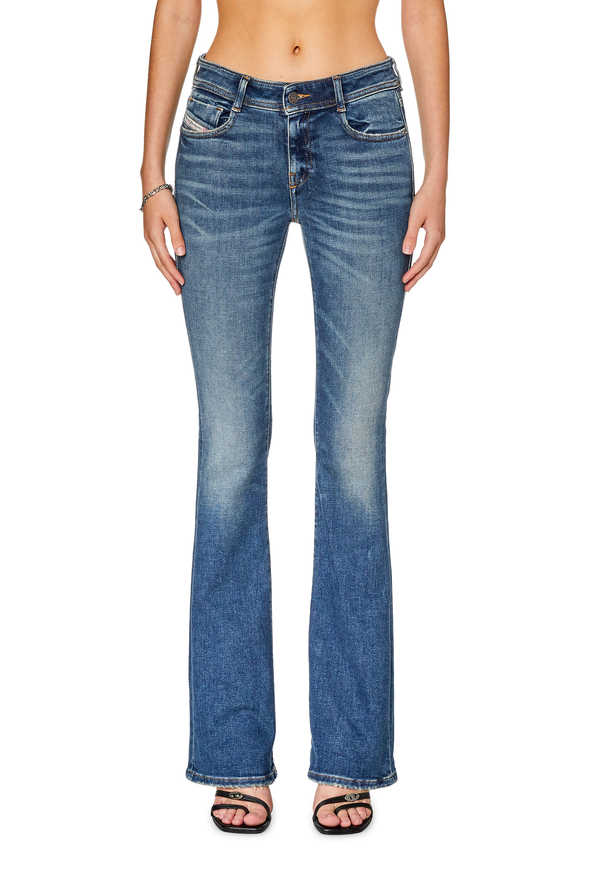 Diesel - Bootcut and Flare Jeans 1969 D-Ebbey 09G71, Dunkelblau - Image 1