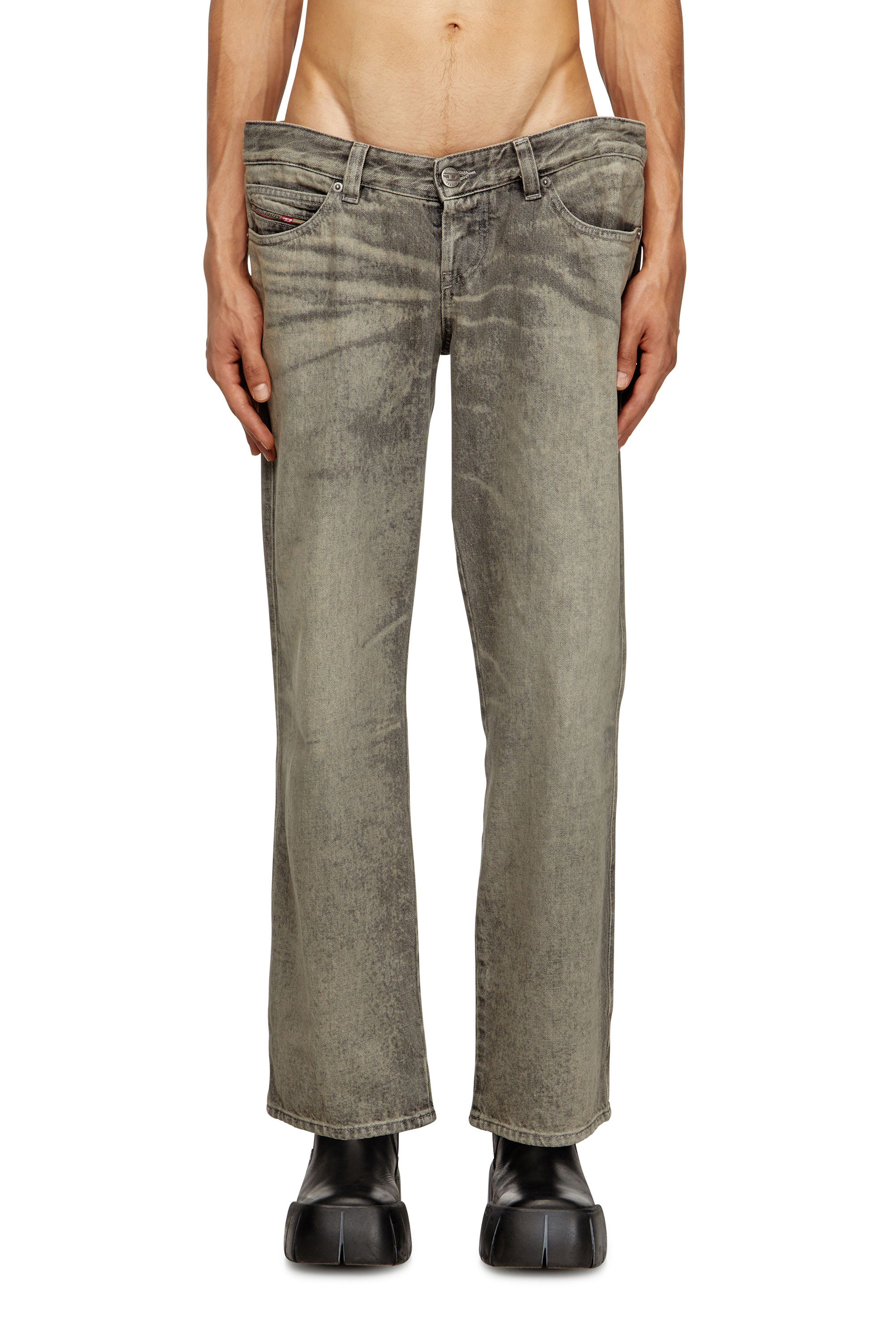 Diesel - Herren Regular Jeans D-Im 007DR, Grau - 1