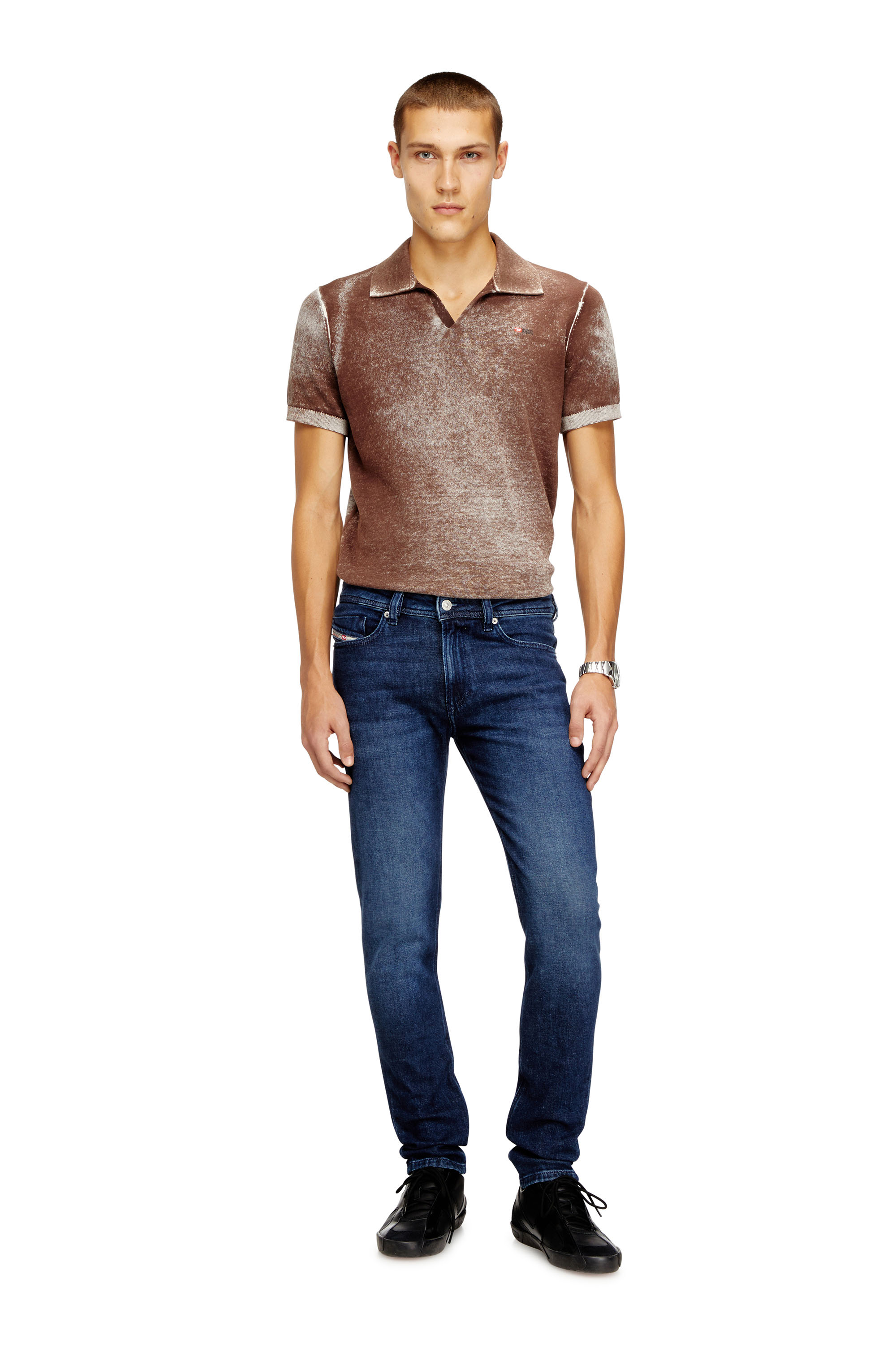 Diesel - Herren Skinny Jeans 1979 Sleenker 0ADBF, Dunkelblau - 2