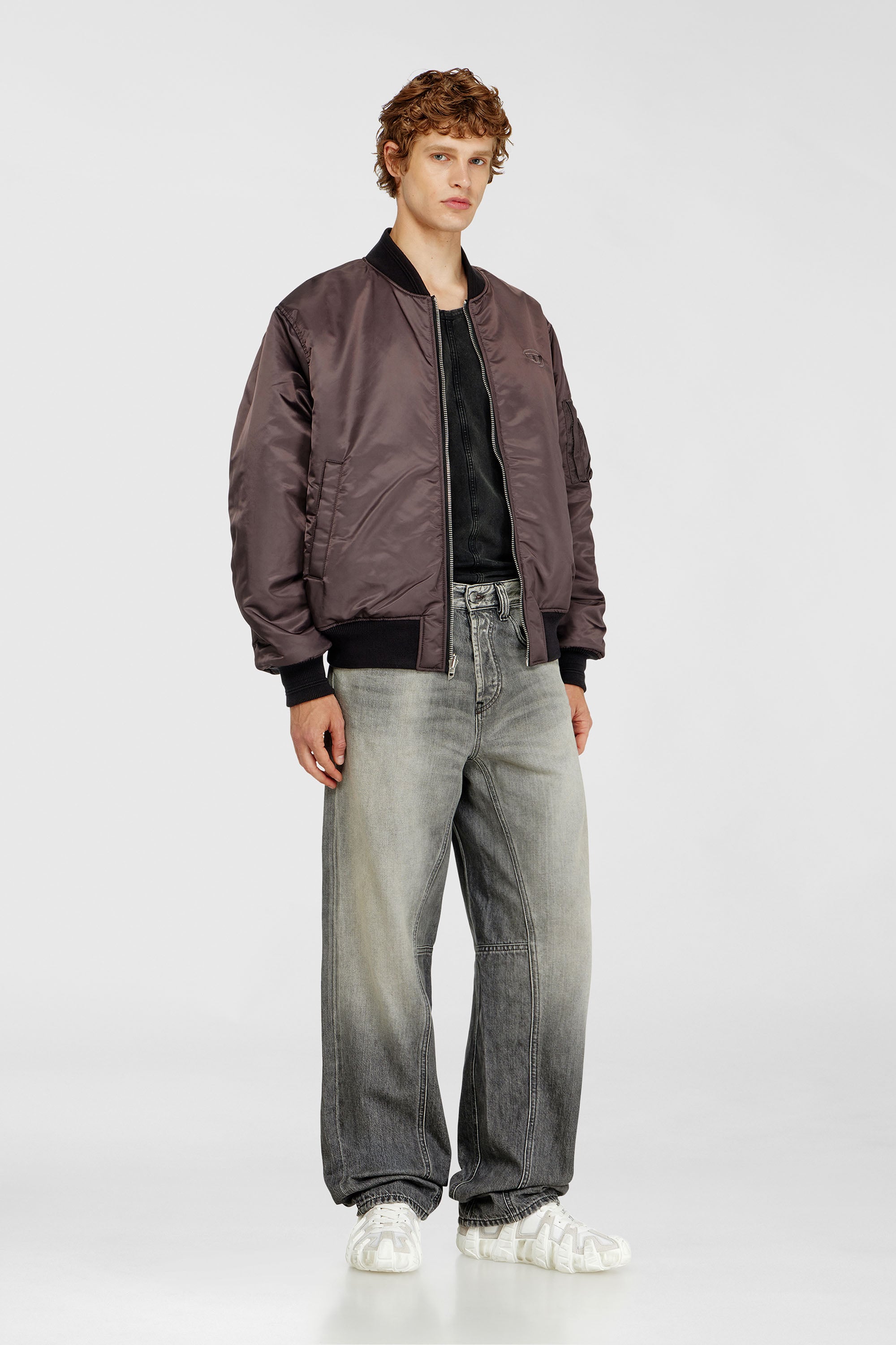 Diesel - Herren Relaxed Jeans 2001 D-Macro 09P56, Grau - 1