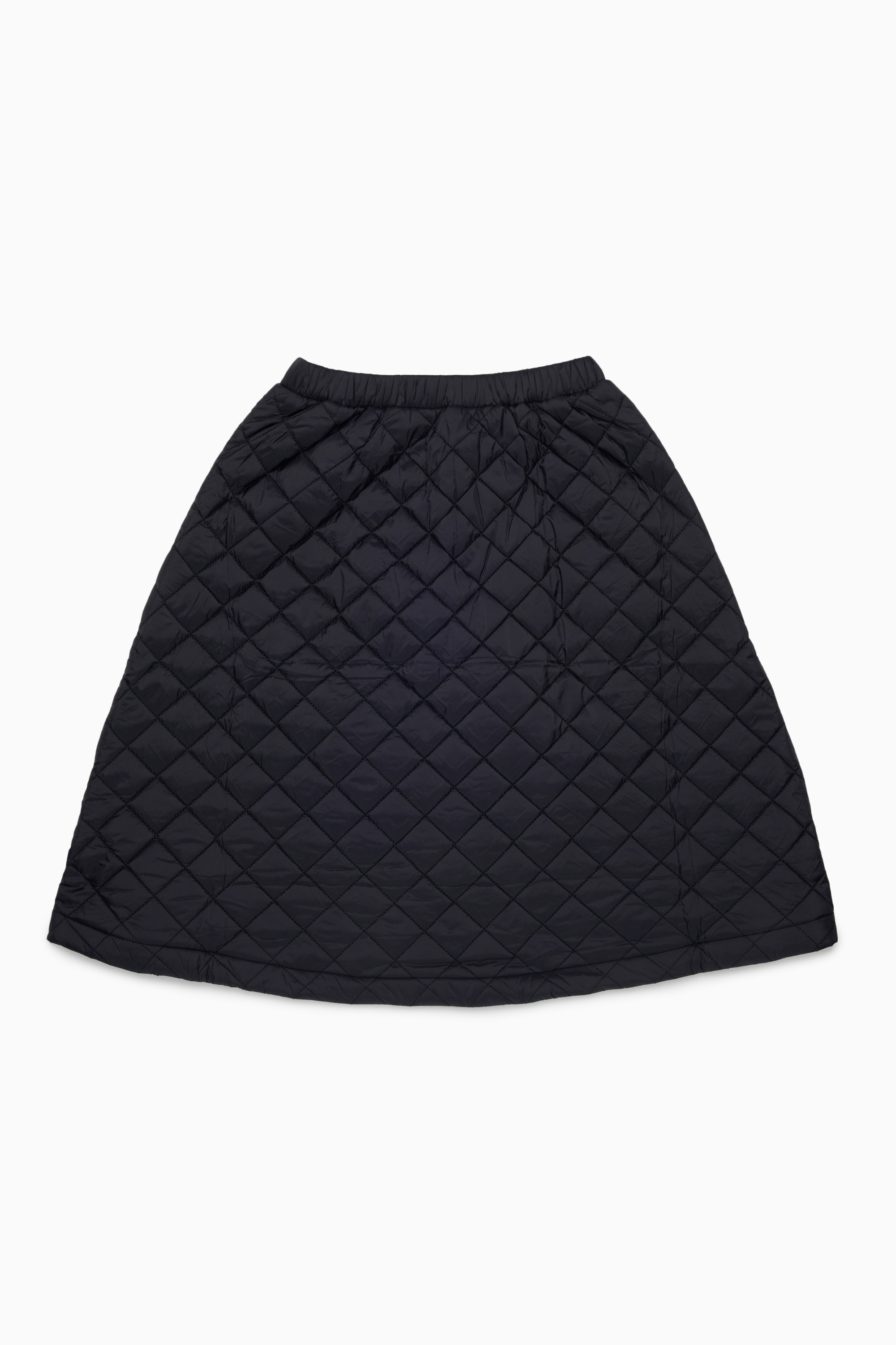 Diesel - GMONTY, Damen Gestepptes Nylon-Rock in Schwarz - 2