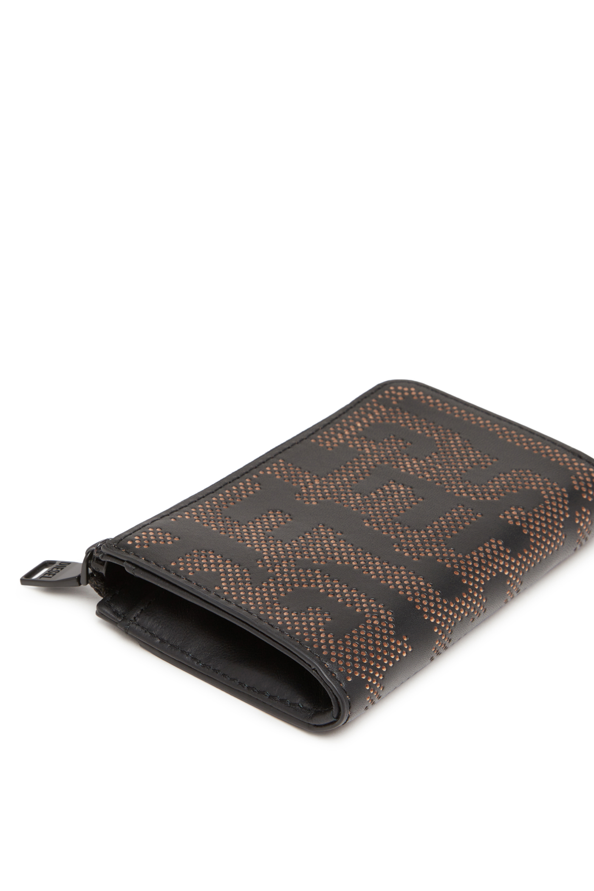 Diesel - PC MONOGRAM KEY HOLDER, Black - Image 3