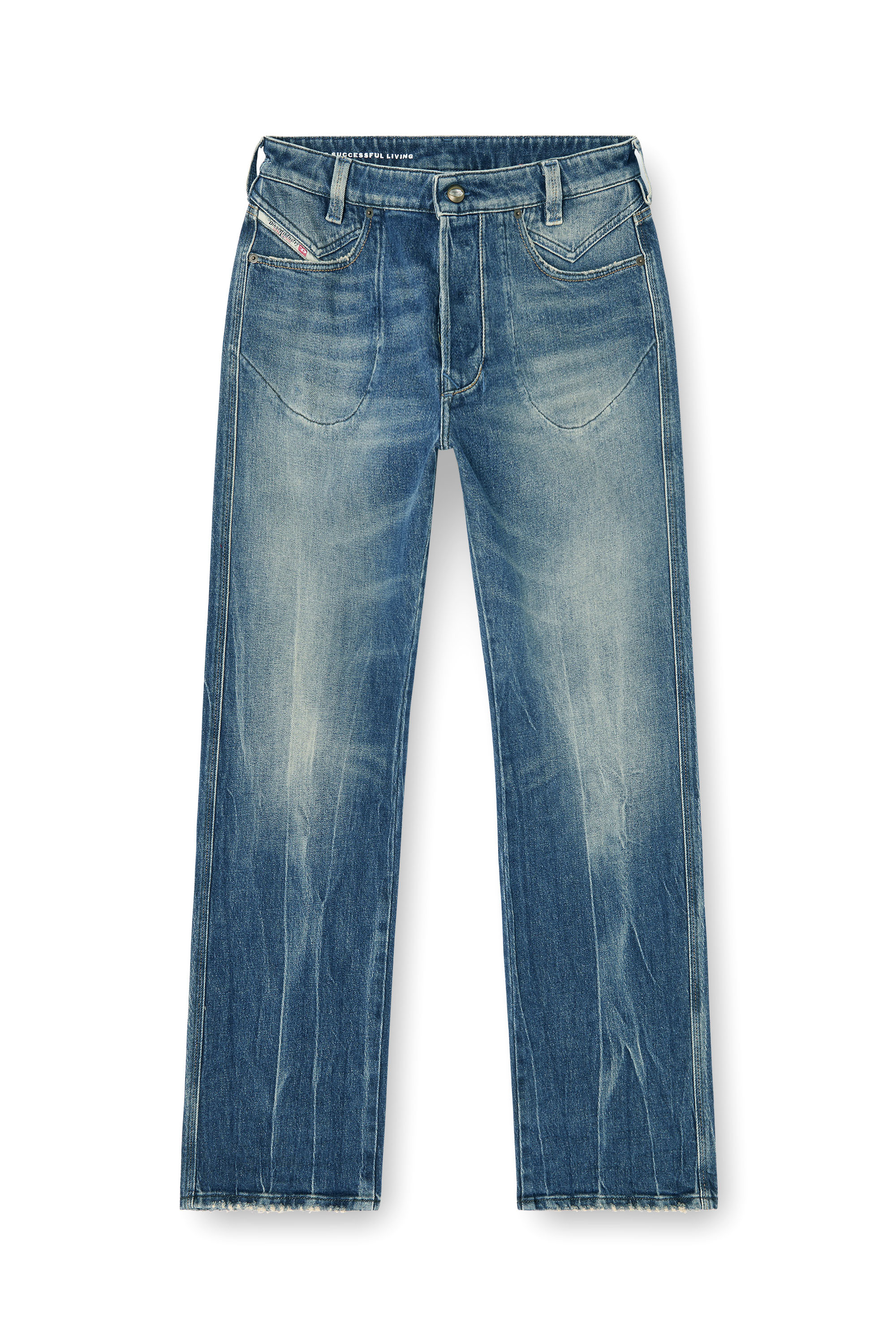 Diesel - Herren Regular Jeans 1985 Larkee 09Q27, Mittelblau - 6