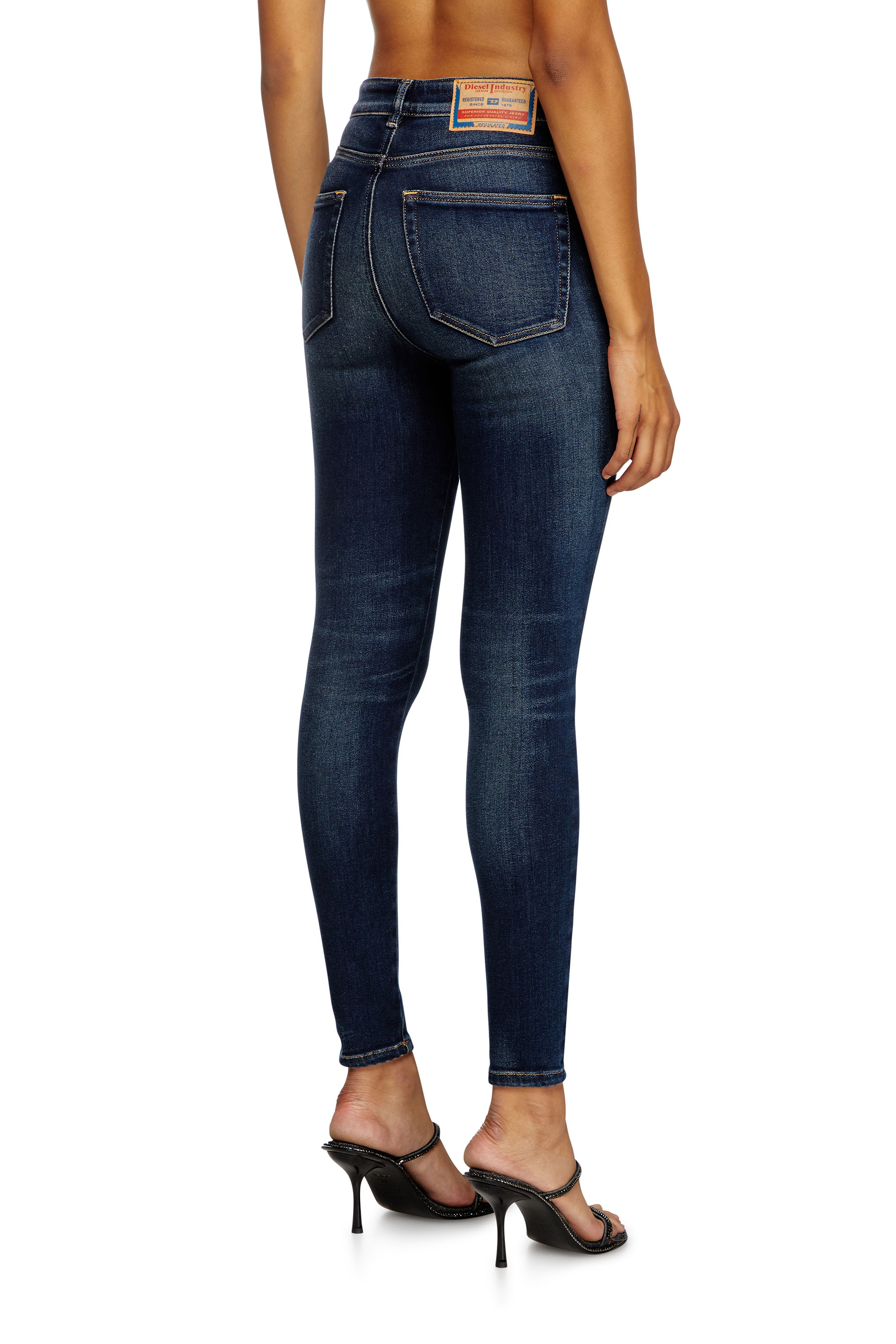 Diesel - Damen Super skinny Jeans 1984 Slandy-High 09J11, Dunkelblau - 4