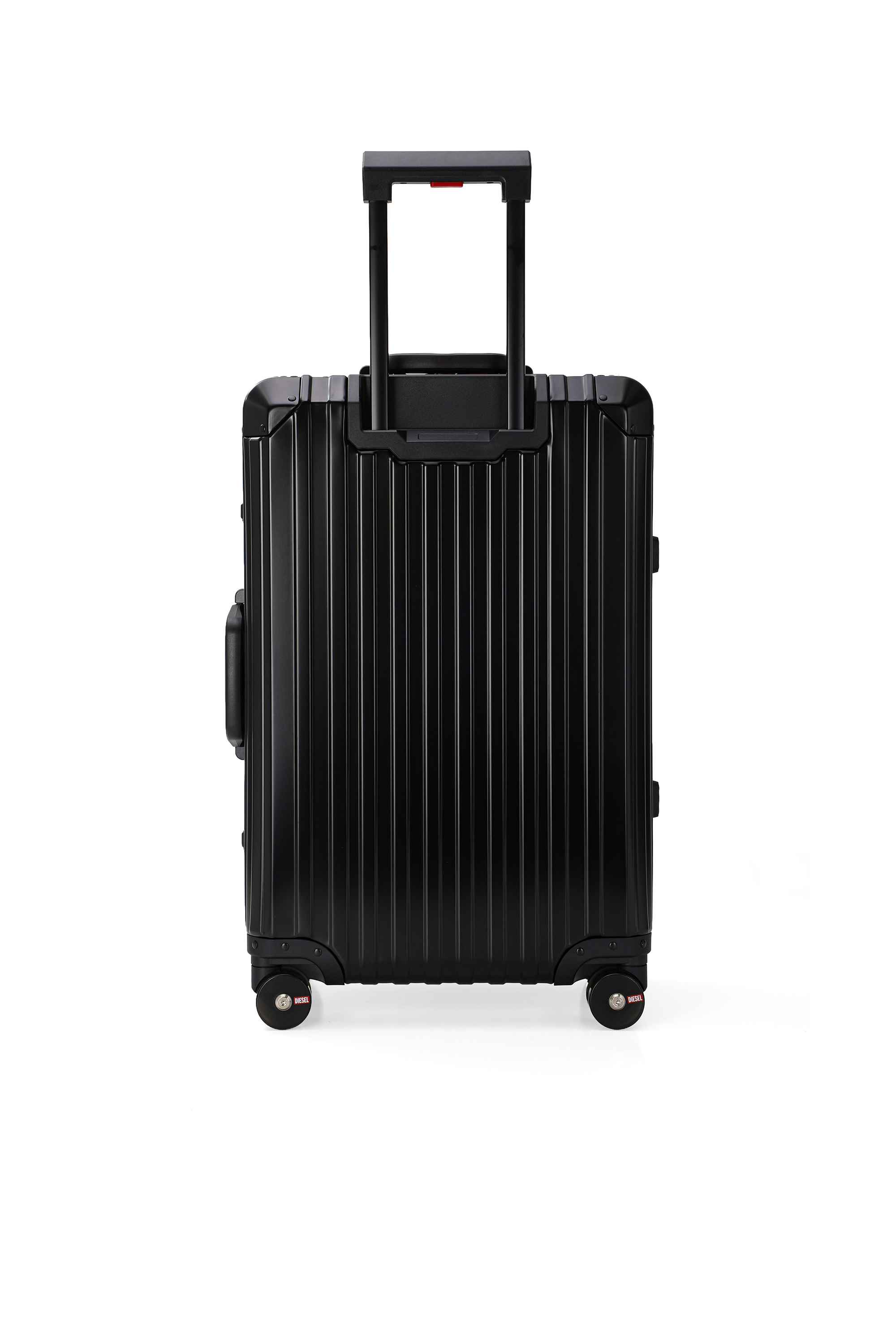 Diesel - DIESEL ALUMINUM TROLLEY- DSL002, Unisex Koffer aus Aluminium Gr&ouml;&szlig;e M in Schwarz - 2