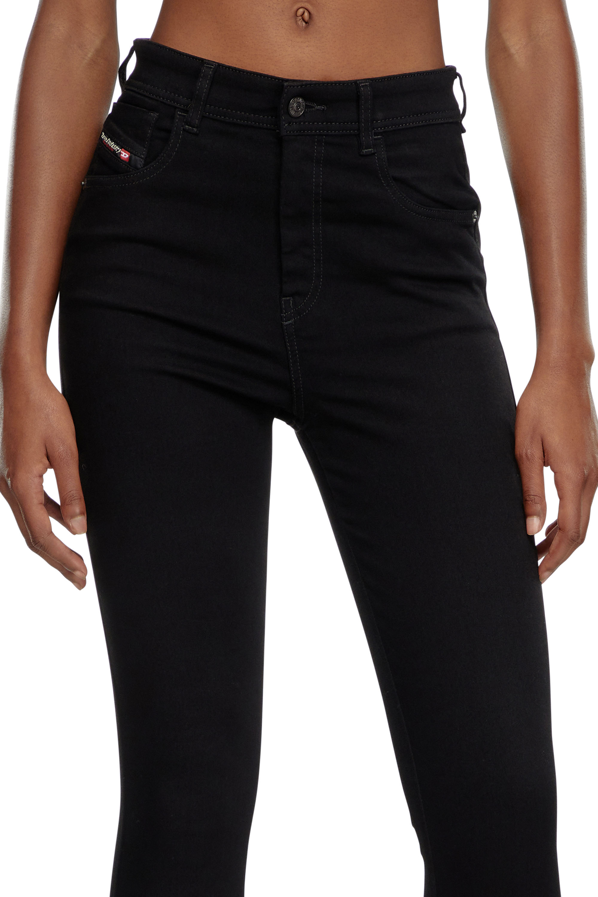 Skinny Jeans 1984 Slandy-High 069EF, Schwarz/Dunkelgrau Diesel - Damen Skinny Jeans 1984 Slandy-High 069EF, Schwarz/Dunkelgrau - 5