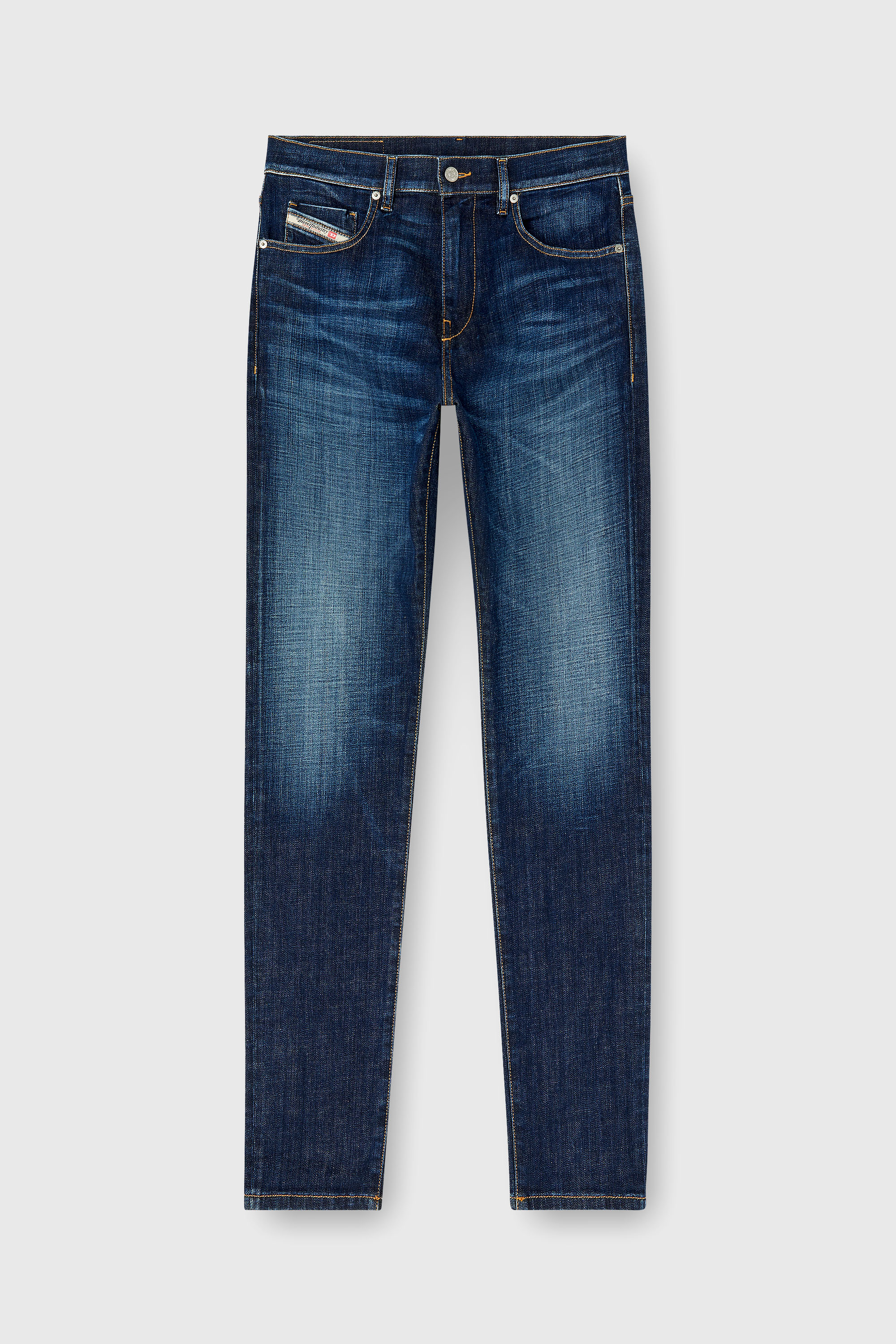 Diesel - Man's Slim Jeans 2019 D-Strukt 09L61, Medium blue - 2