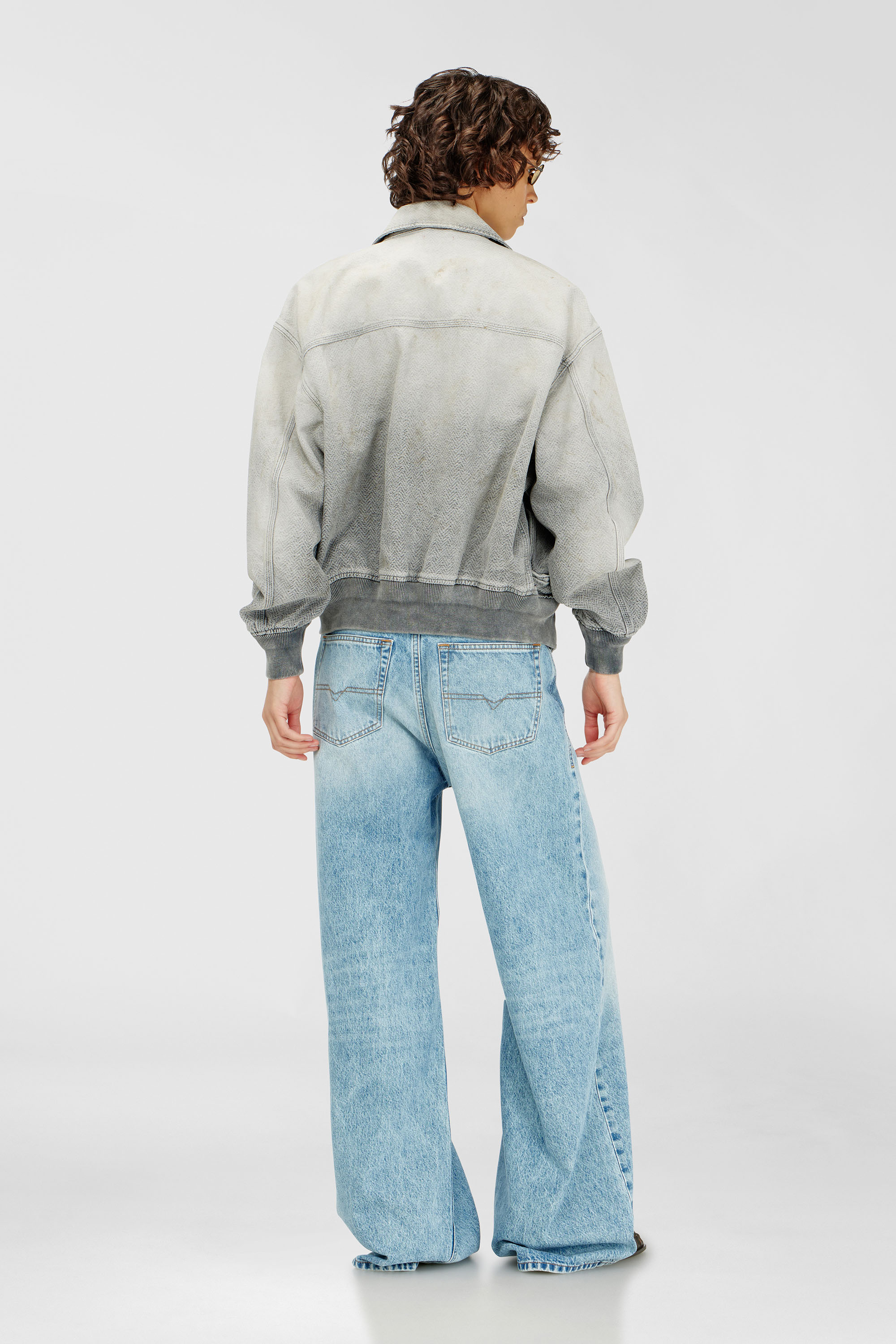 Diesel - Unisex Relaxed Jeans 1996 D-Sire 09I29, Hellblau - 3