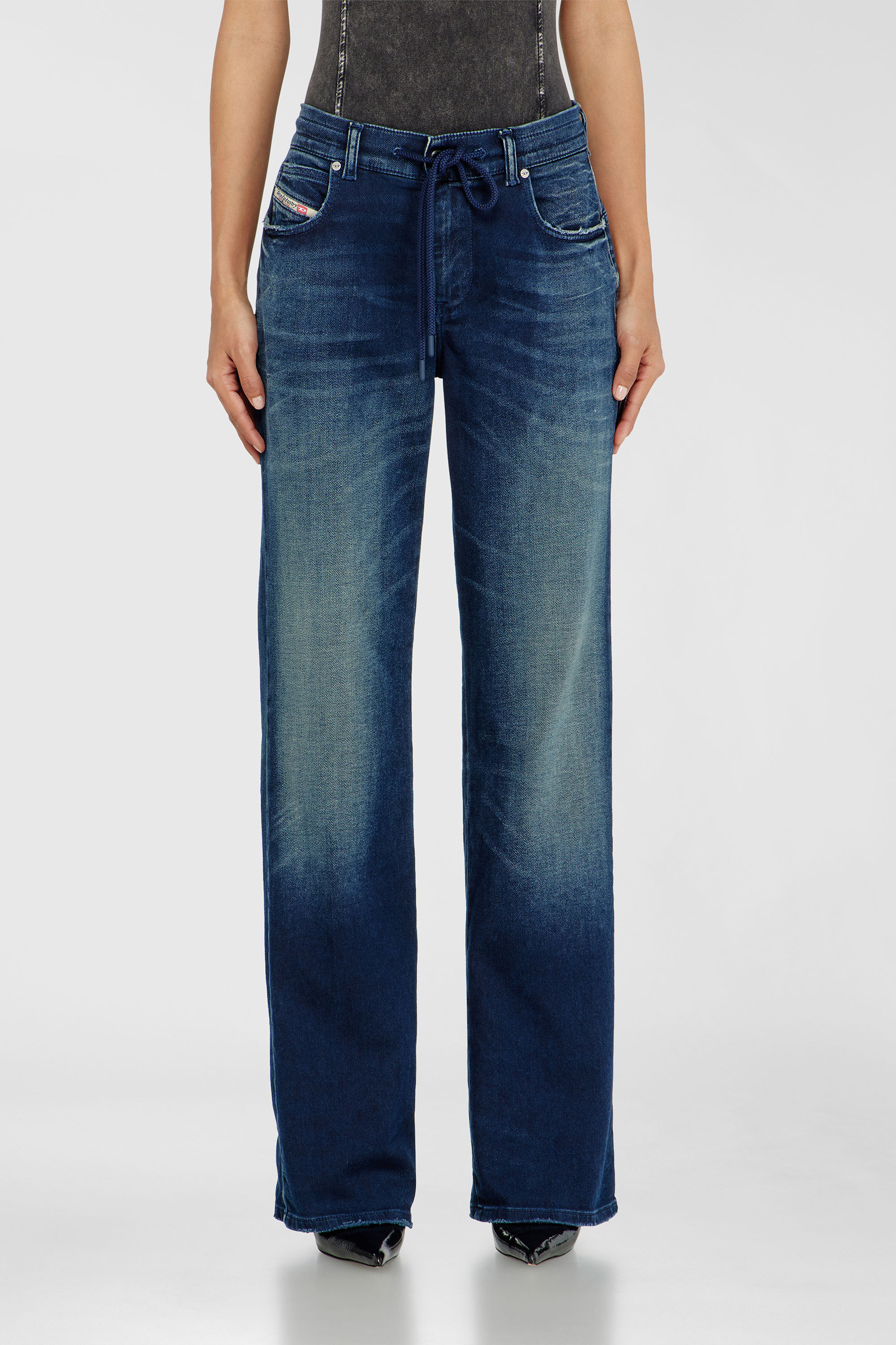 Diesel - Damen Regular 2071 D-Meel Joggjeans&reg; 09P93, Dunkelblau - 2