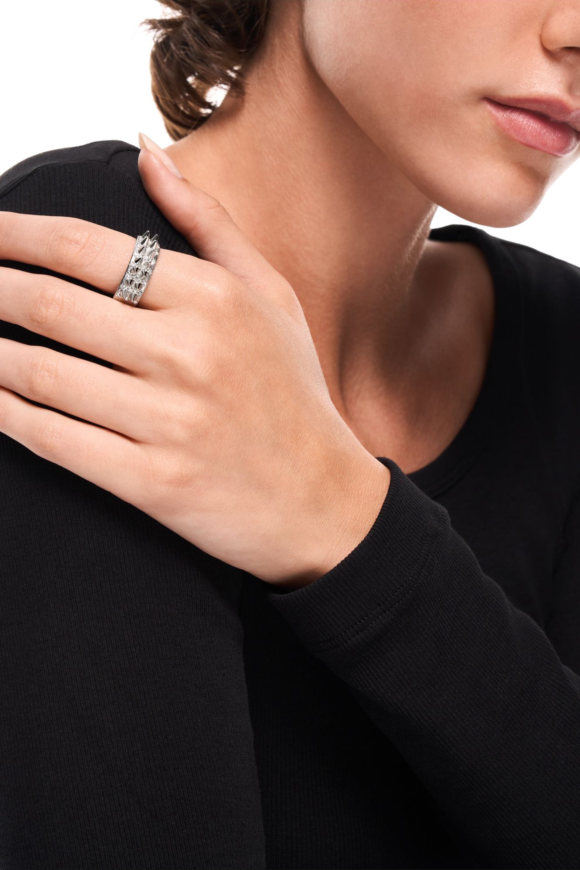 Diesel - DX1723040, Unisex Bandring aus Edelstahl in Silber - 4