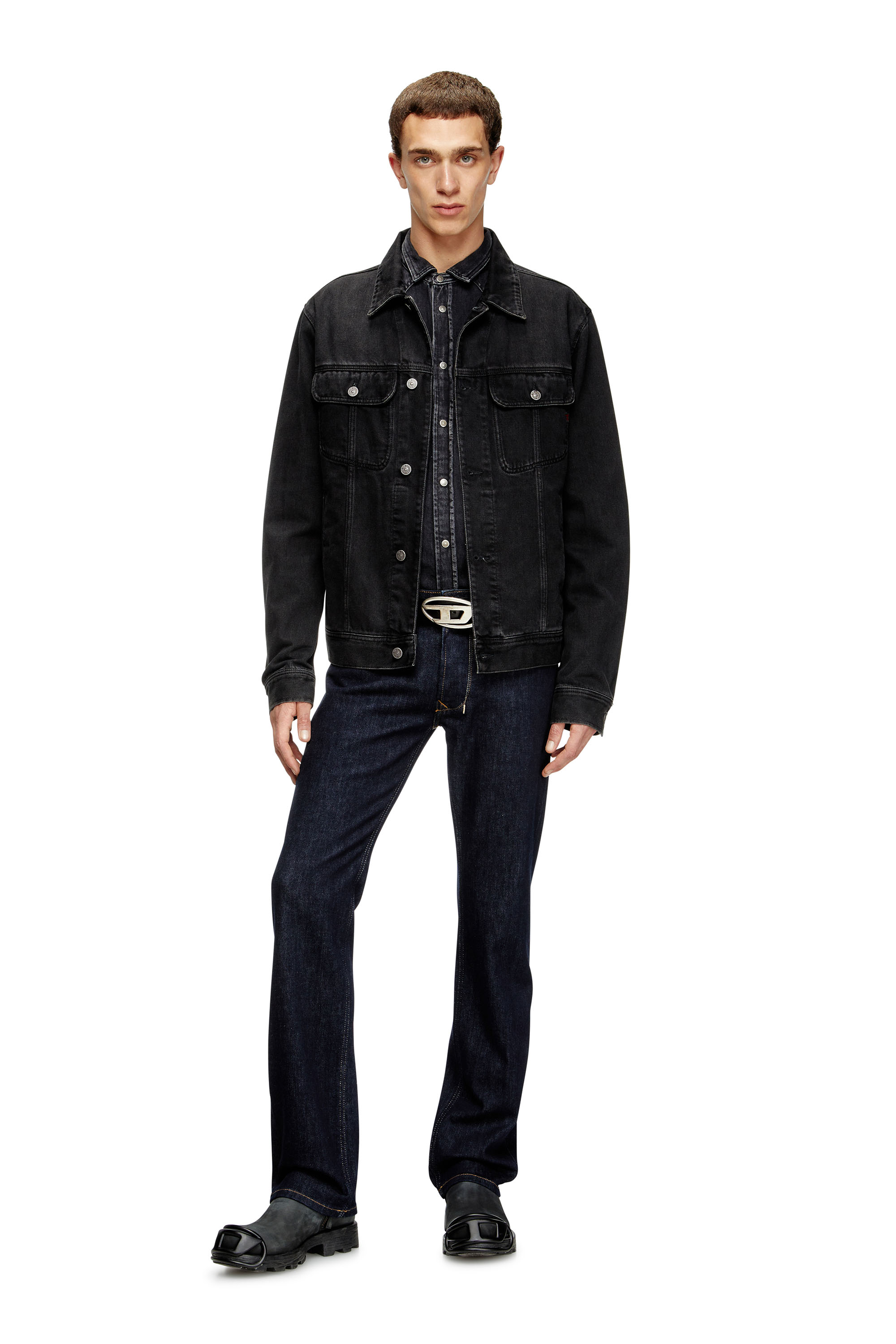 Diesel - Herren Regular Jeans 1985 Larkee 0DBEJ, Dunkelblau - 2