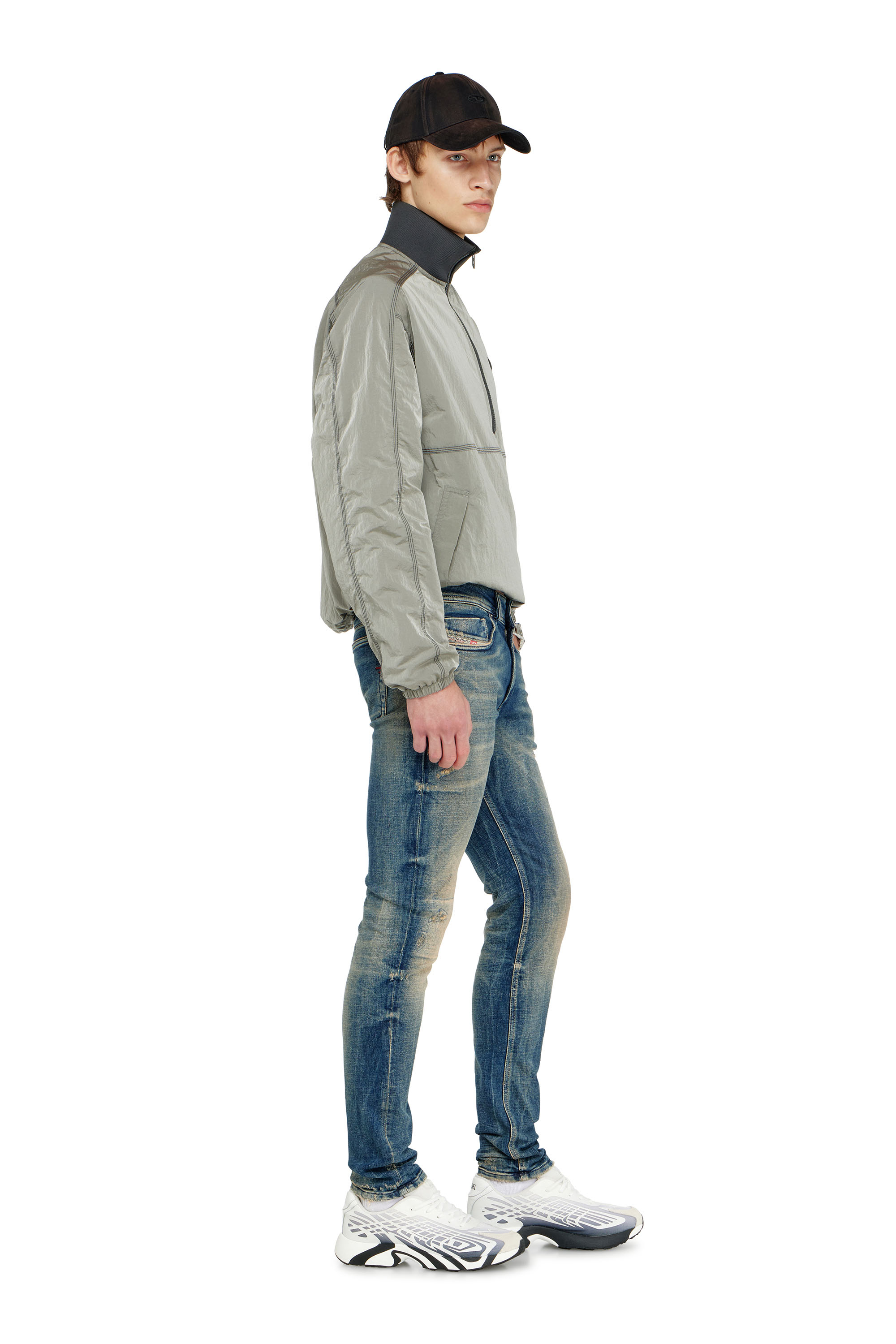 Diesel - Herren Skinny Jeans 1979 Sleenker 09P68, Dunkelblau - 1