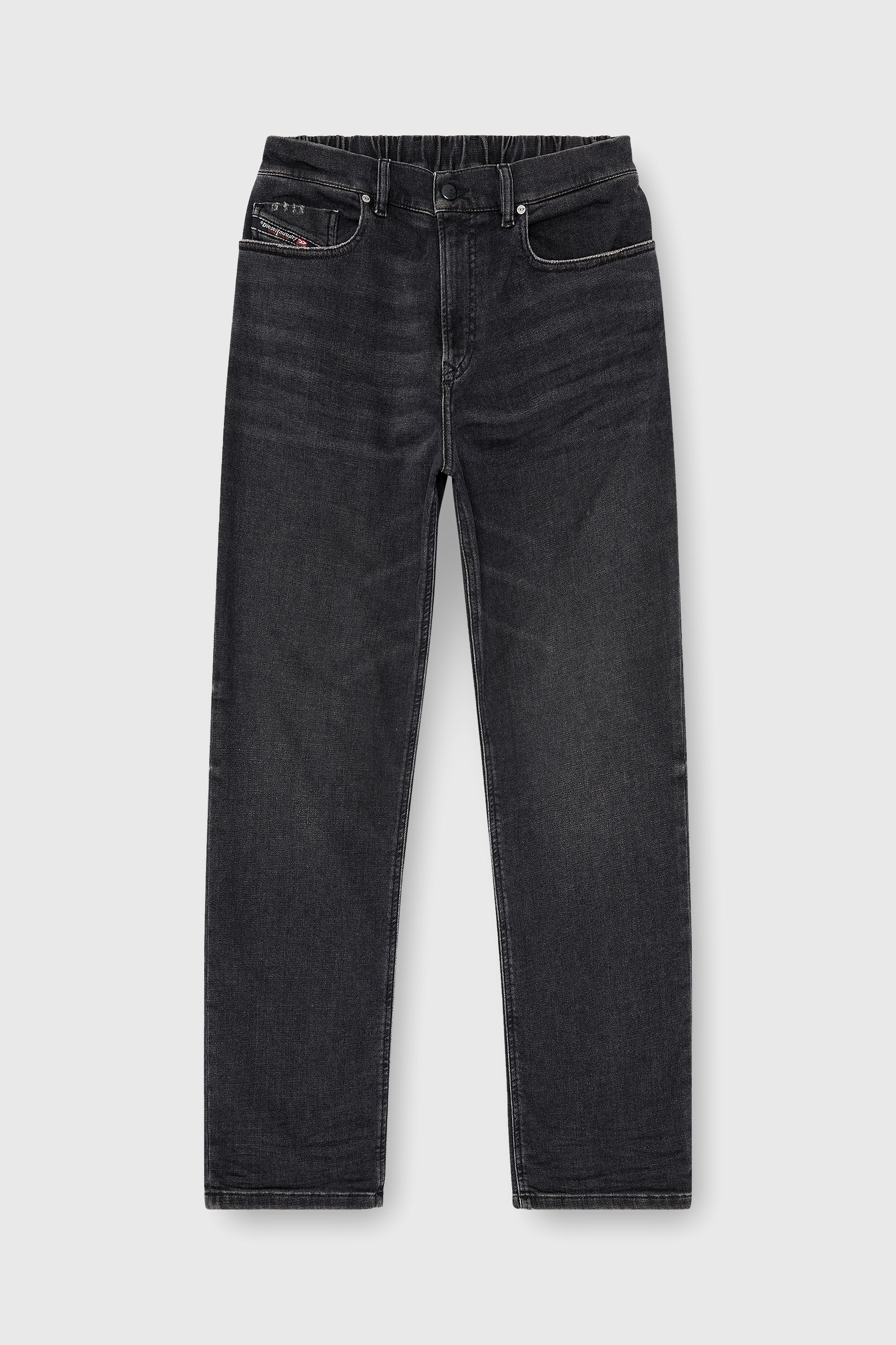 Diesel - Herren Regular 2090 D-Veekley Joggjeans&reg; 09P92, Schwarz/Dunkelgrau - 4