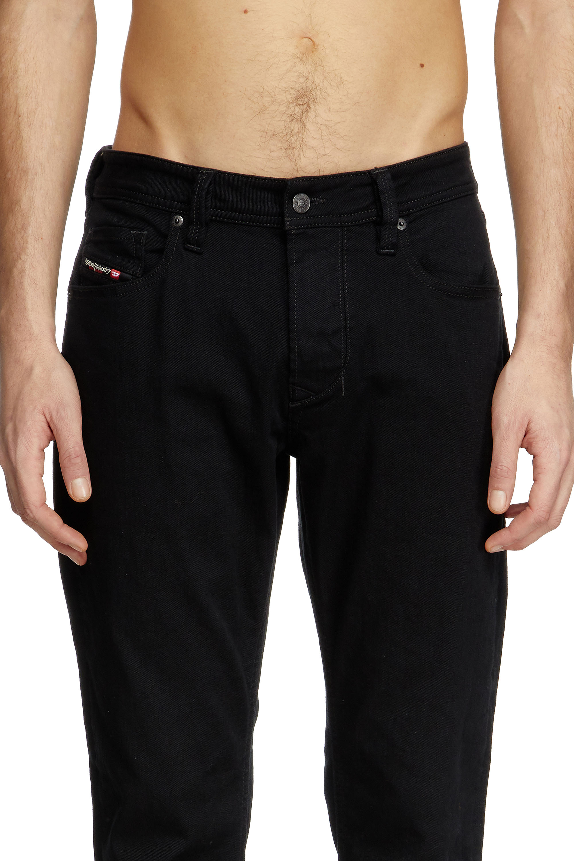 Regular Jeans 1986 Larkee-Beex 0688H, Black/Dark grey Diesel - Man's Regular Jeans 1986 Larkee-Beex 0688H, Black/Dark grey - 5