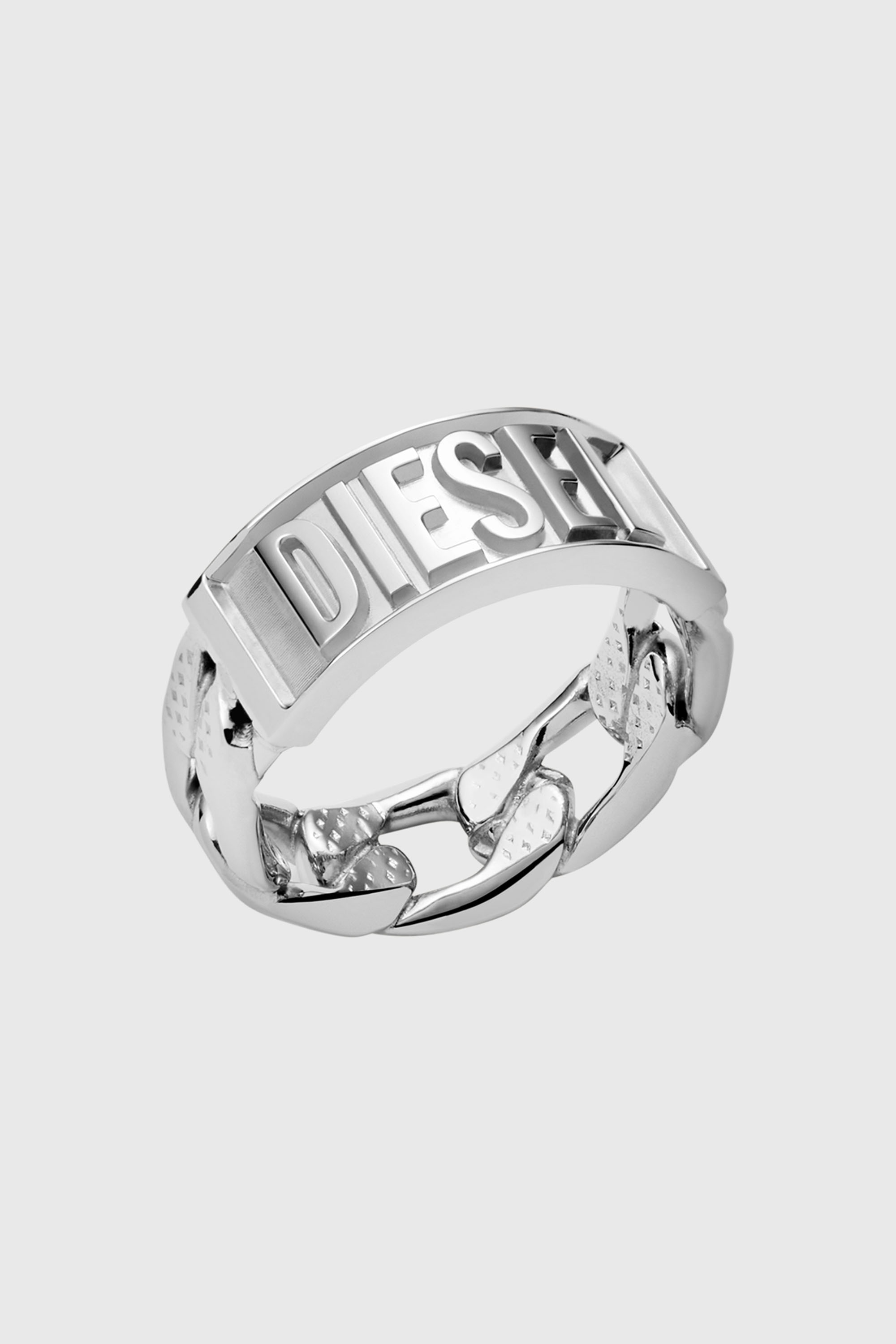 Diesel - DX1347, Herren Edelstahlring in Silber - 1