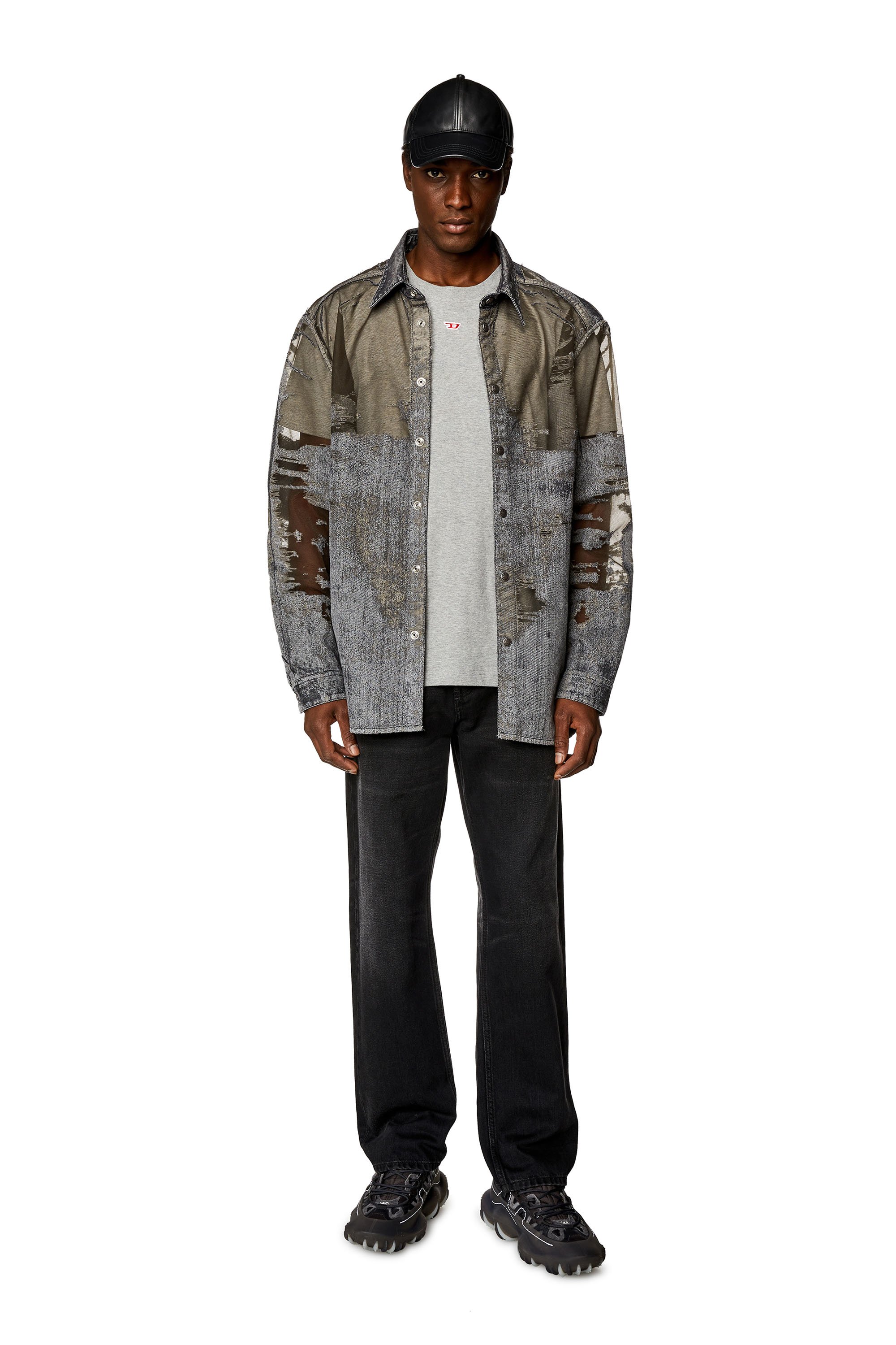 Diesel - D-SIMPLY-OVER-FSD, Black/Dark grey - Image 2