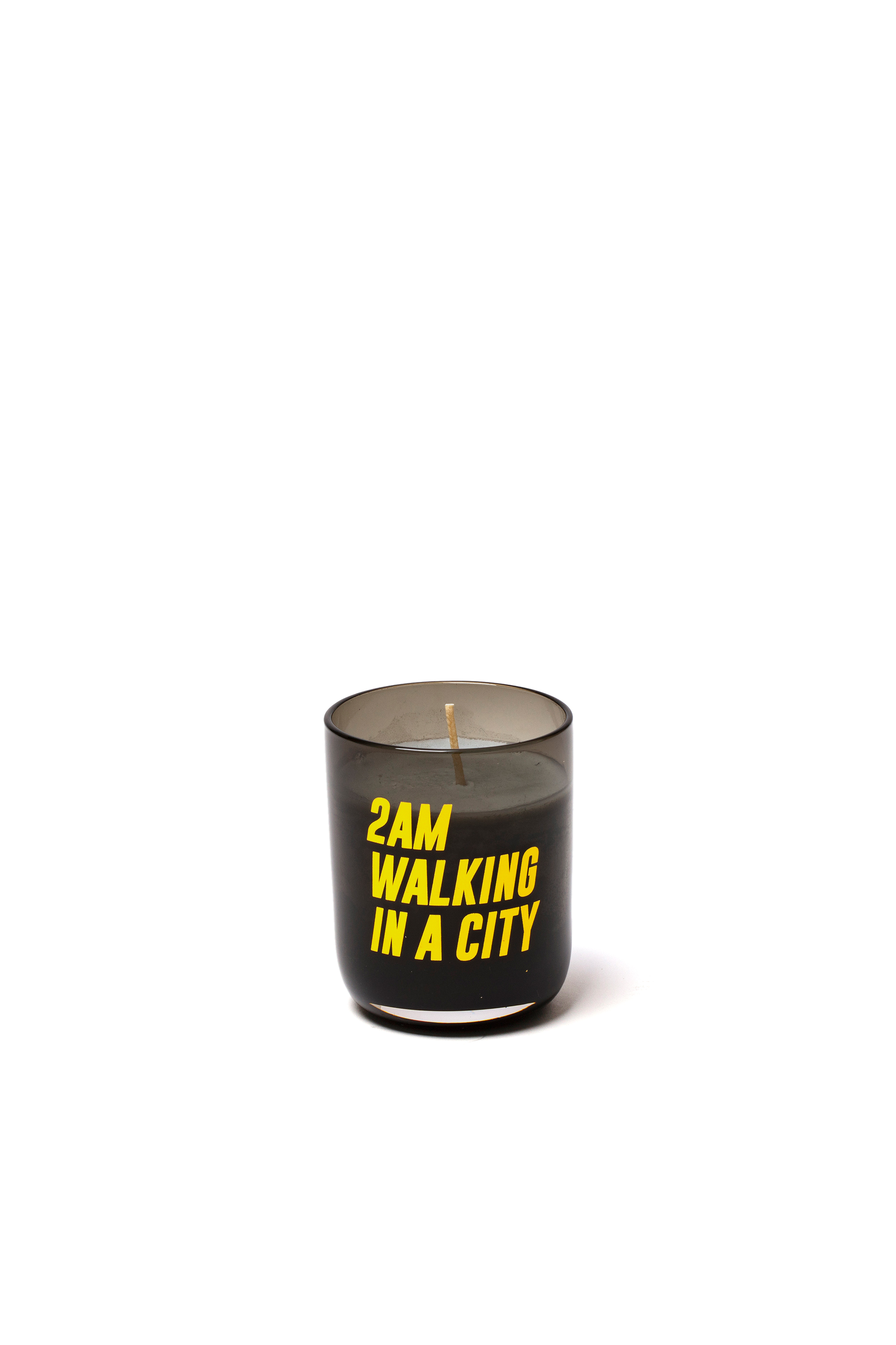 Diesel - 11172 HOME SCENTS, Unisex Kerze mit Kerzenhalter aus Glas "memories-2am walking in a city" in Schwarz - 1