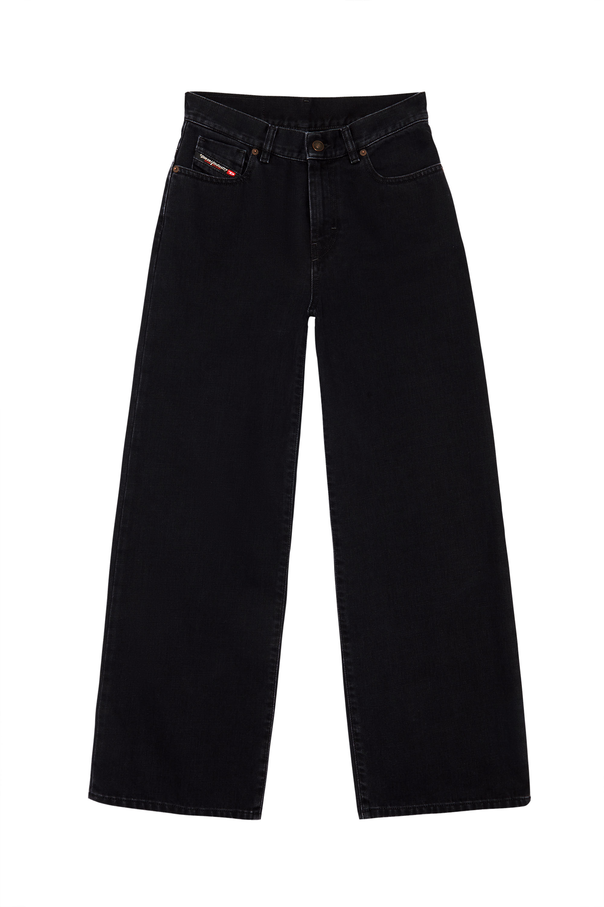 Diesel - Bootcut and Flare Jeans 2000 Widee Z09RL, Damen Bootcut und Flare Jeans - 2000 Widee in Schwarz/Dunkelgrau - 2