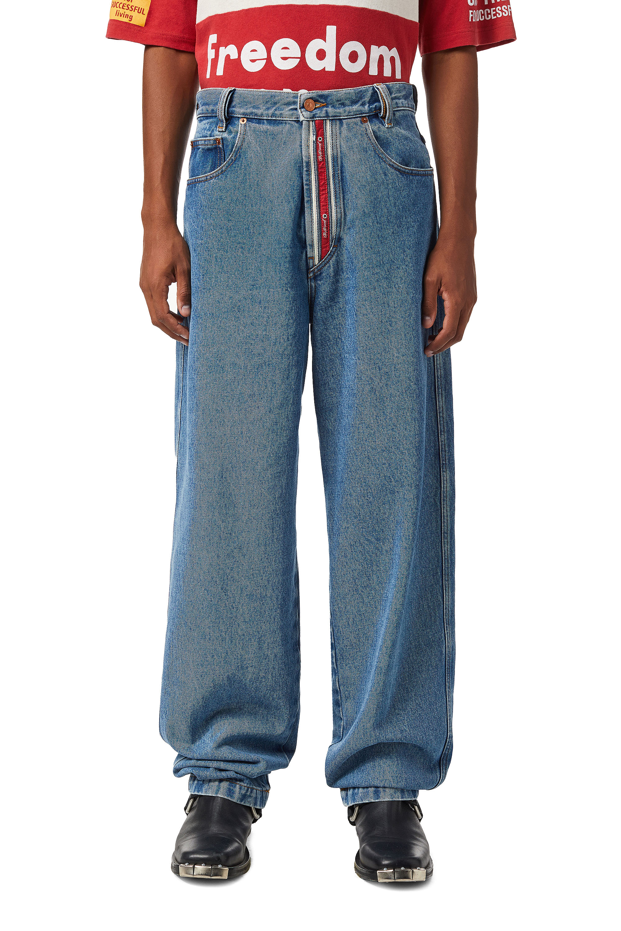 DXD-2P1 0EHAP, Mittelblau - Jeans