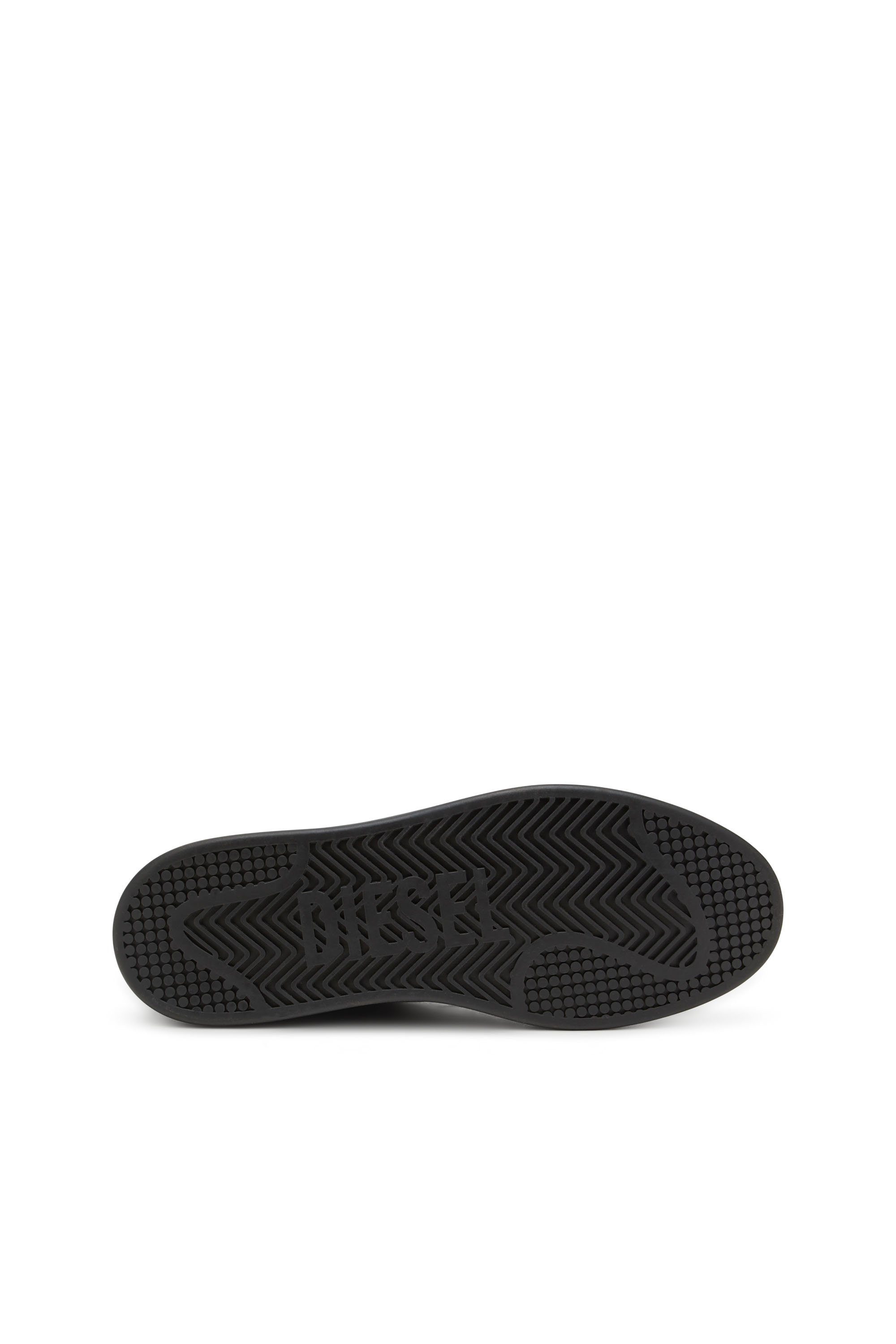 Diesel - S-DAKOTA LOW, Herren S-Dakota-Sneakers aus Leder mit perforiertem Logo in Schwarz - 5