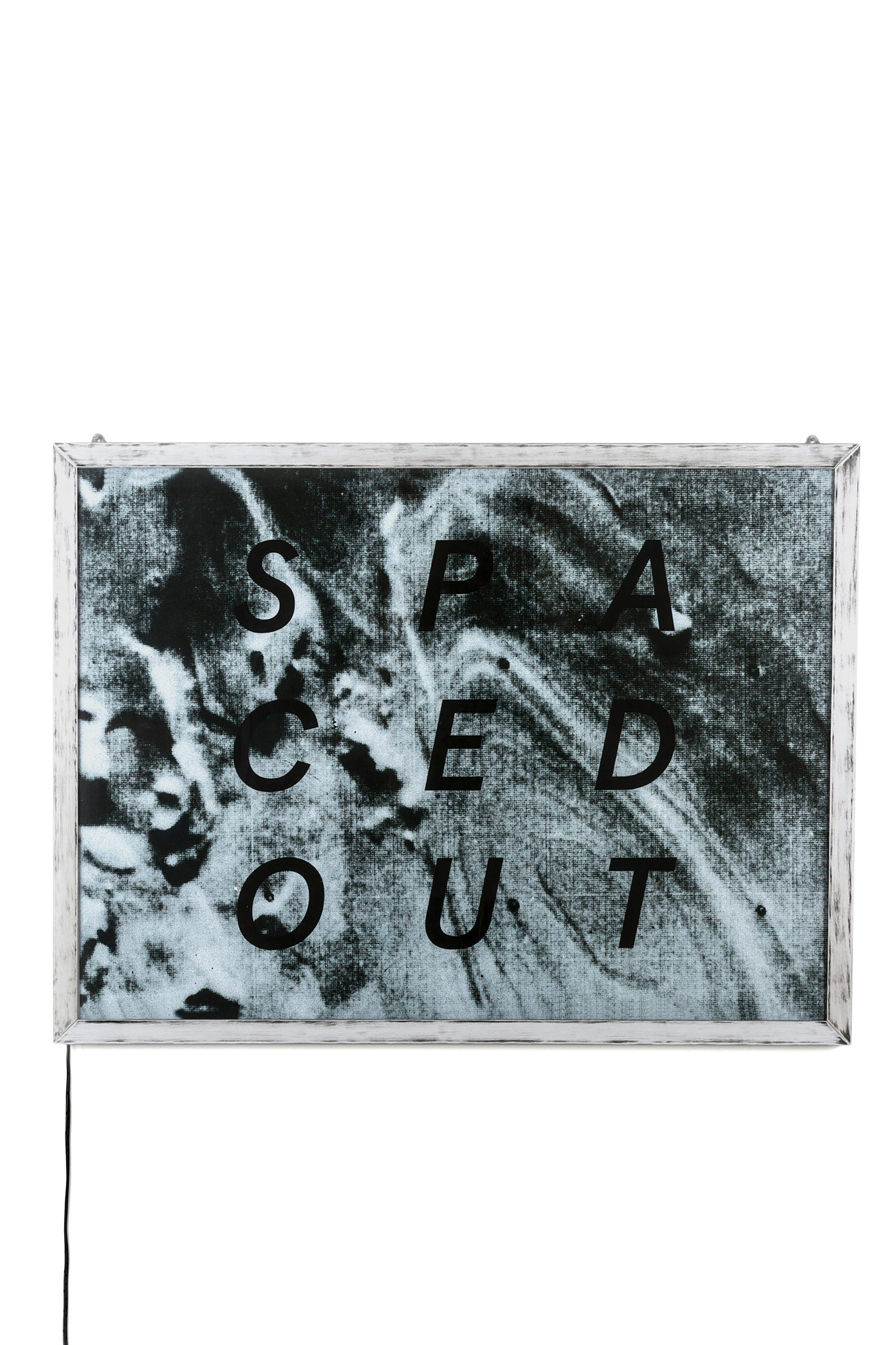 Diesel - 11030 FRAME IT!, Unisex Poster "Spaced out" in Weiß - 1