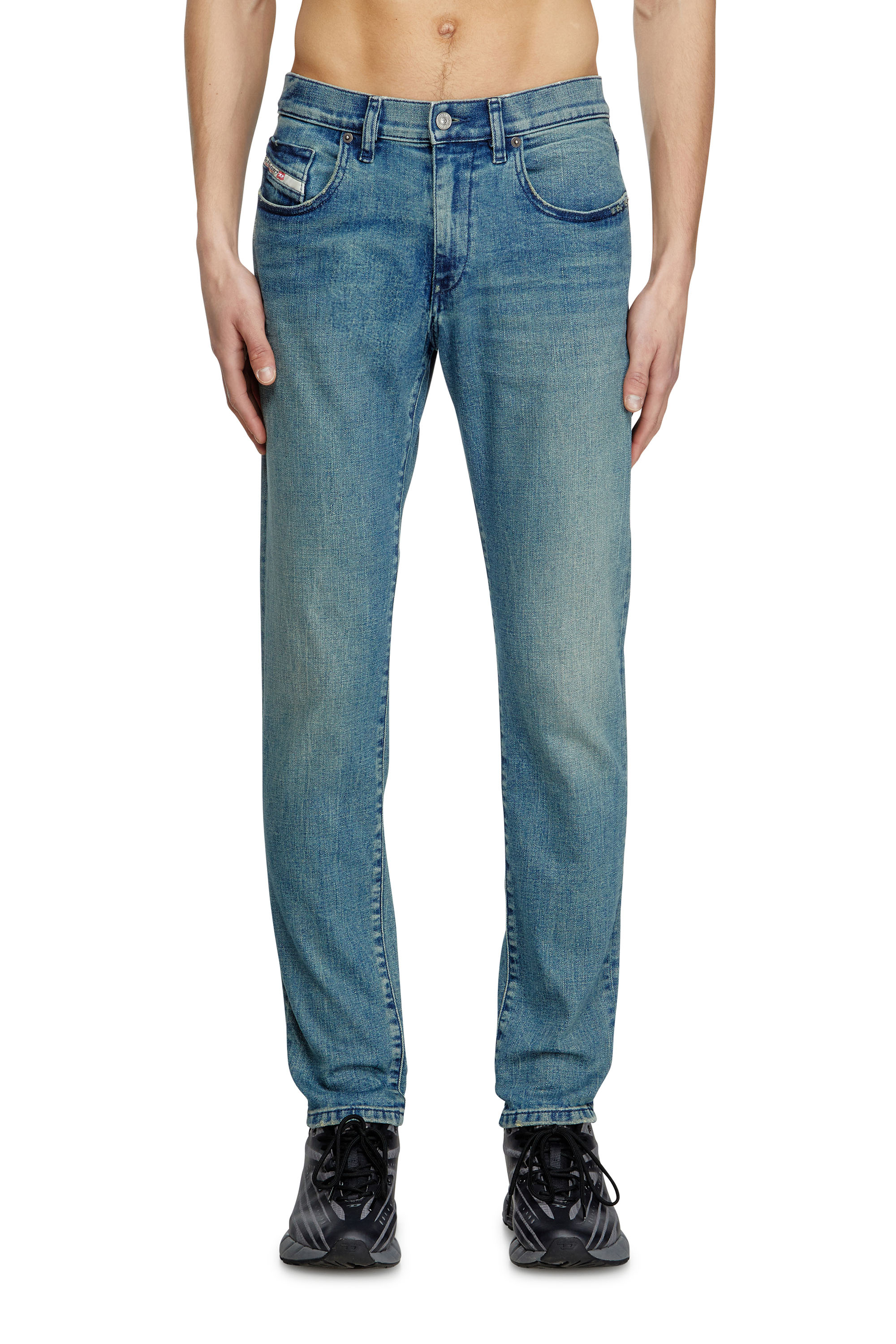 Diesel - Herren Slim Jeans 2019 D-Strukt 0BMBW, Mittelblau - 2