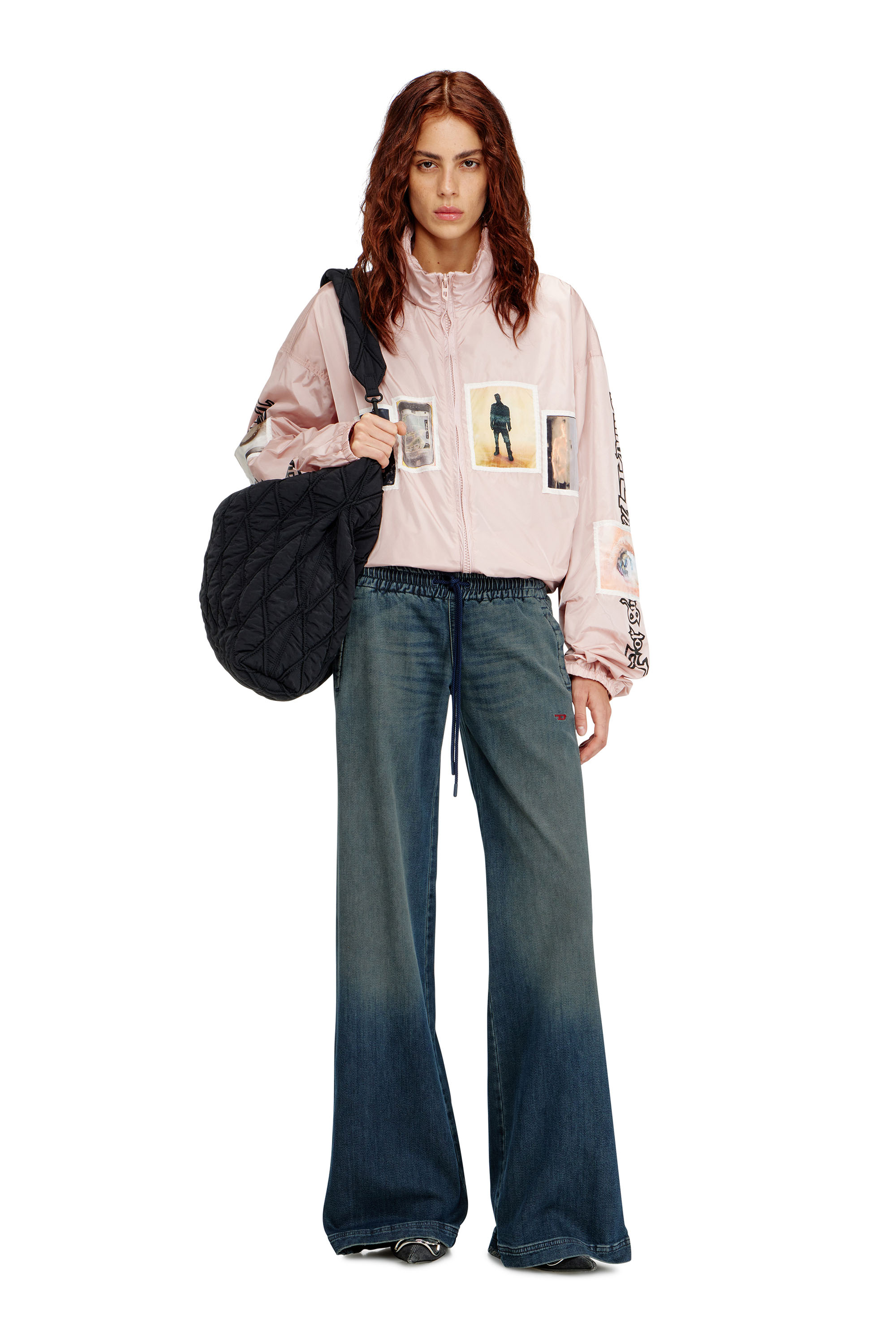 Diesel - Damen Relaxed 2078 D-Ainty Joggjeans&reg; 09N62, Dunkelblau - 1