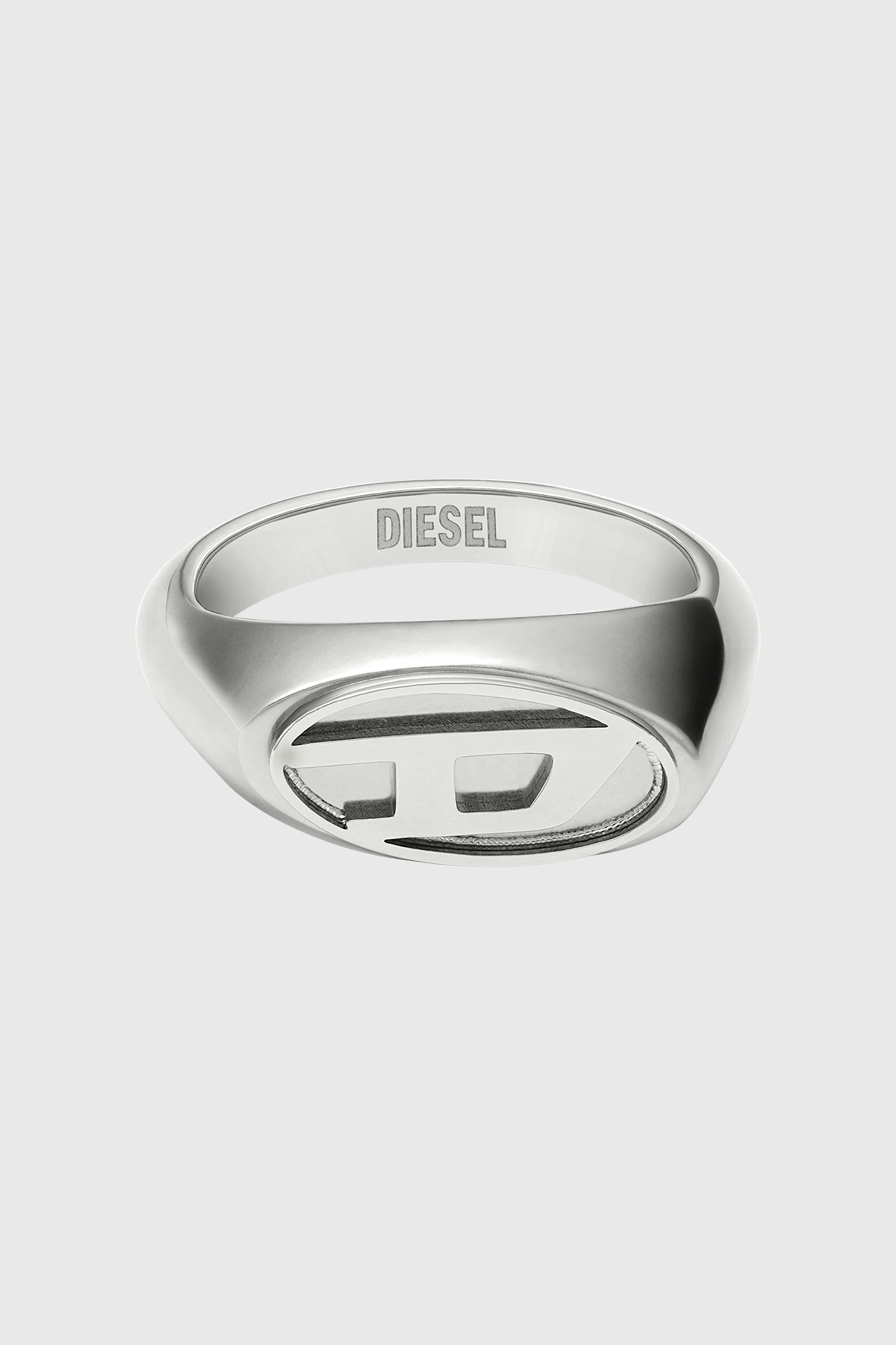 Diesel - DX1475, Unisex Siegelring aus Edelstahl in Silber - 2