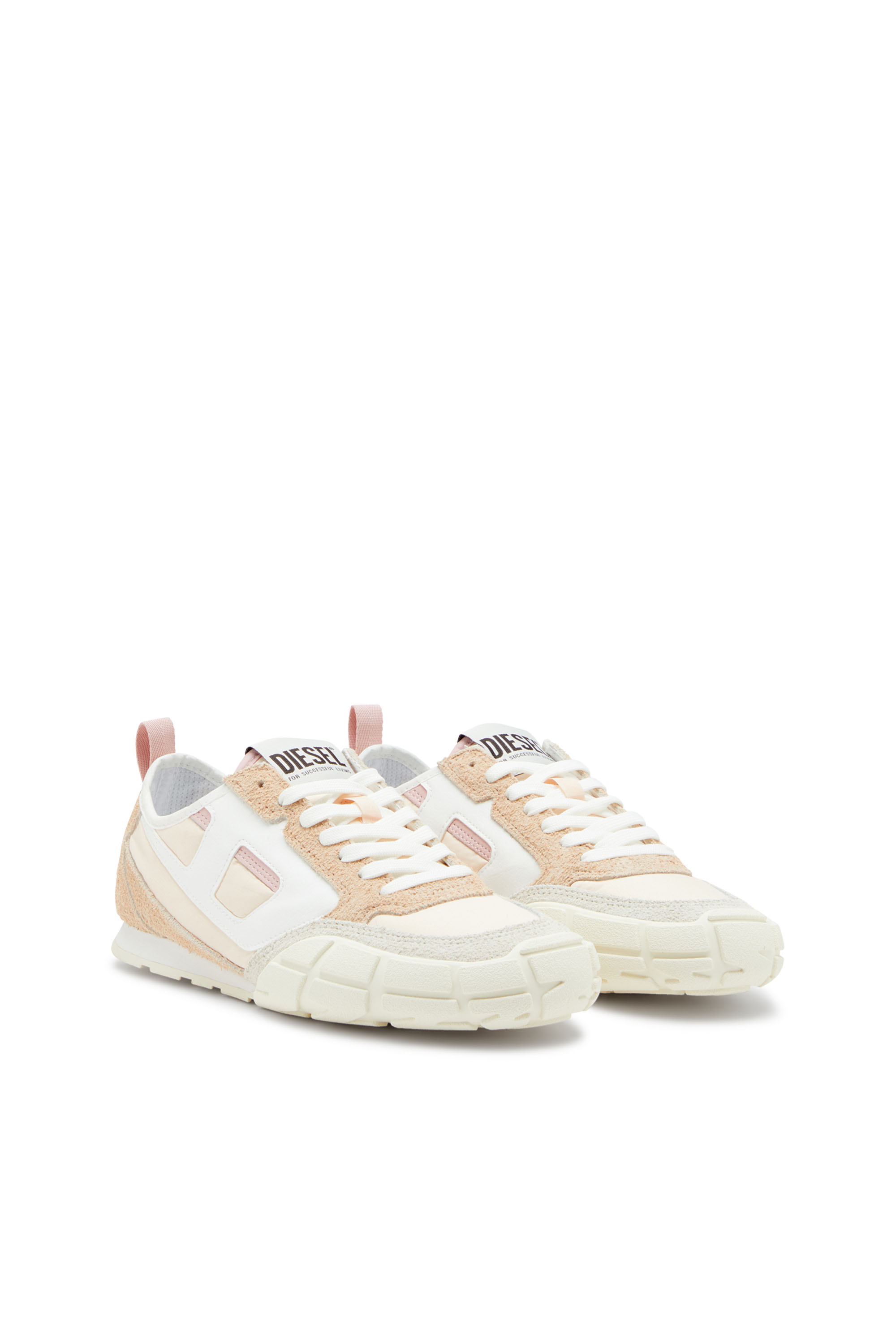 Diesel - S-PAGODHA LOW W, Damen Sneakers aus Leder, Wildleder und Ripstop in null - 2