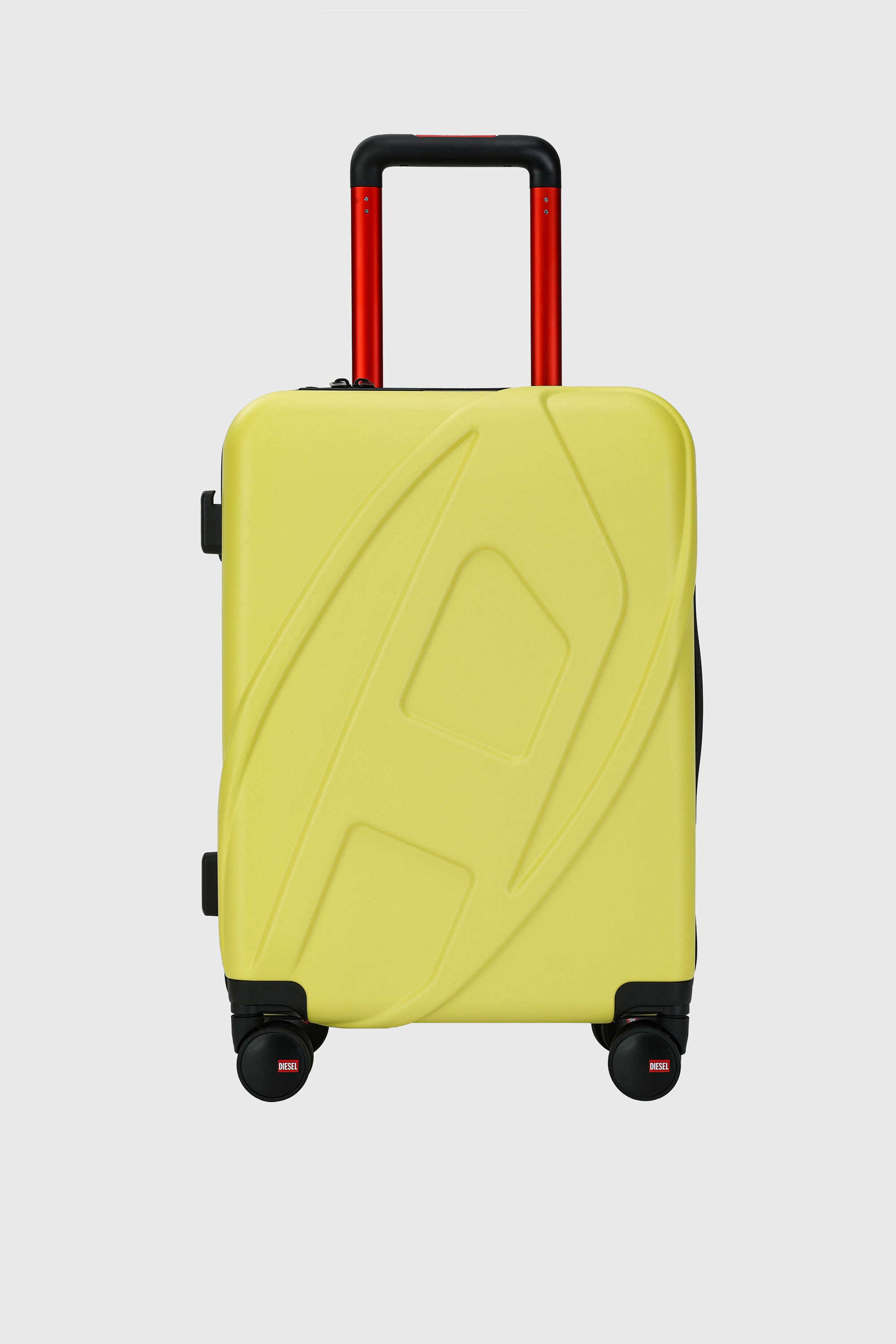 Diesel - LU0043 HARD LUGGAGE - DSL012, Unisex Oval D Koffer Gr&ouml;&szlig;e S in Gelb - 1