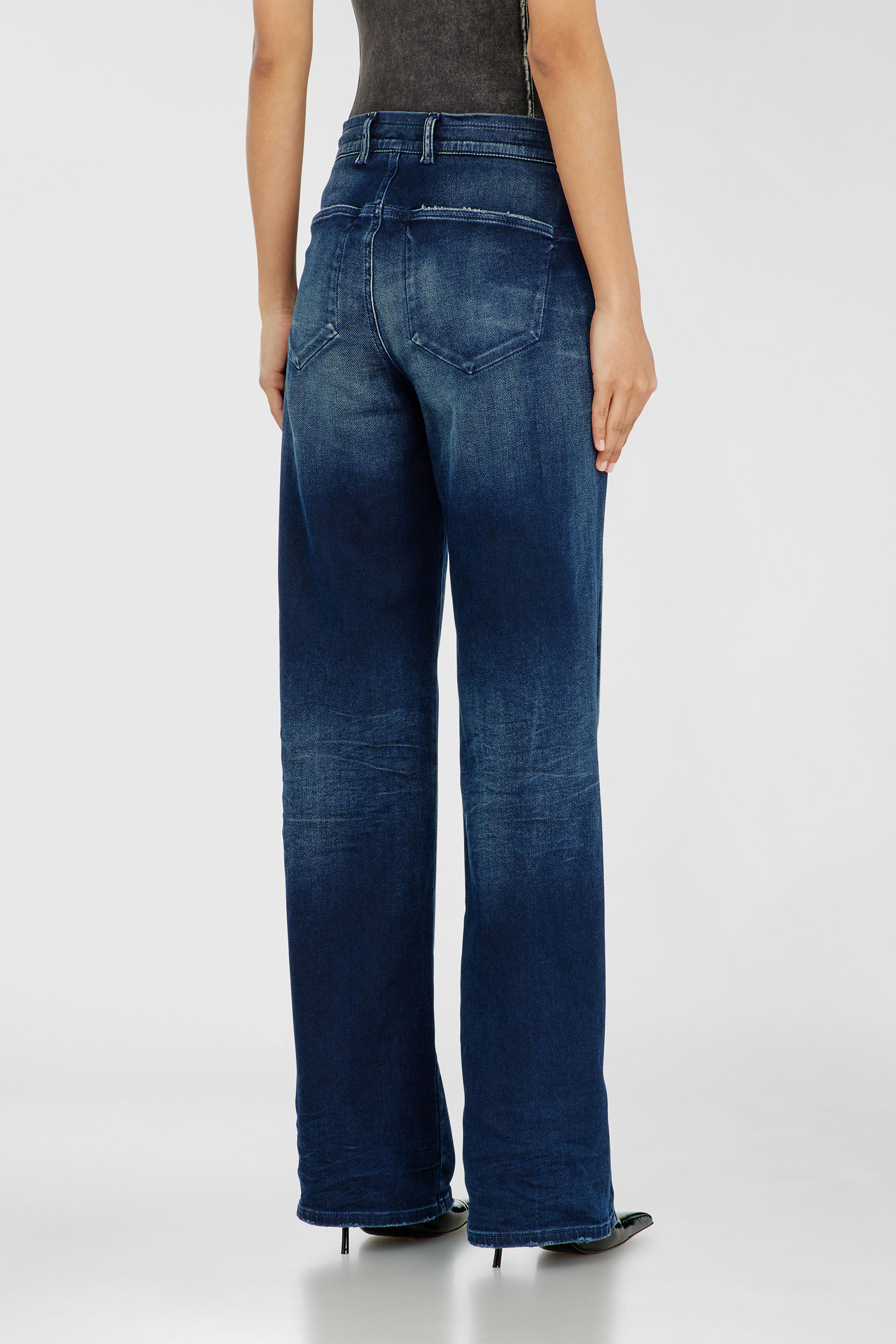 Diesel - Damen Regular 2071 D-Meel Joggjeans&reg; 09P93, Dunkelblau - 3