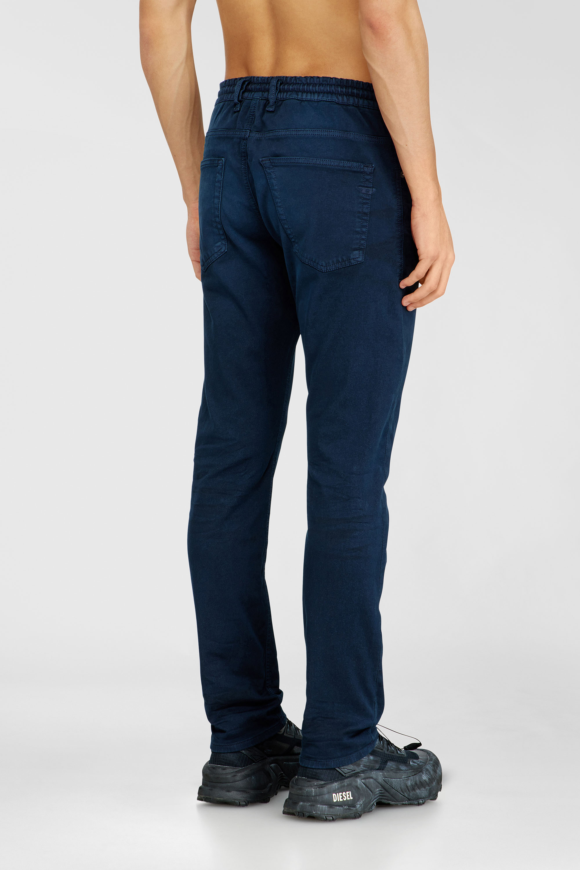 Diesel - Man's Regular 2032 D-Krooley Joggjeans&reg; 0670M, Blue - 3