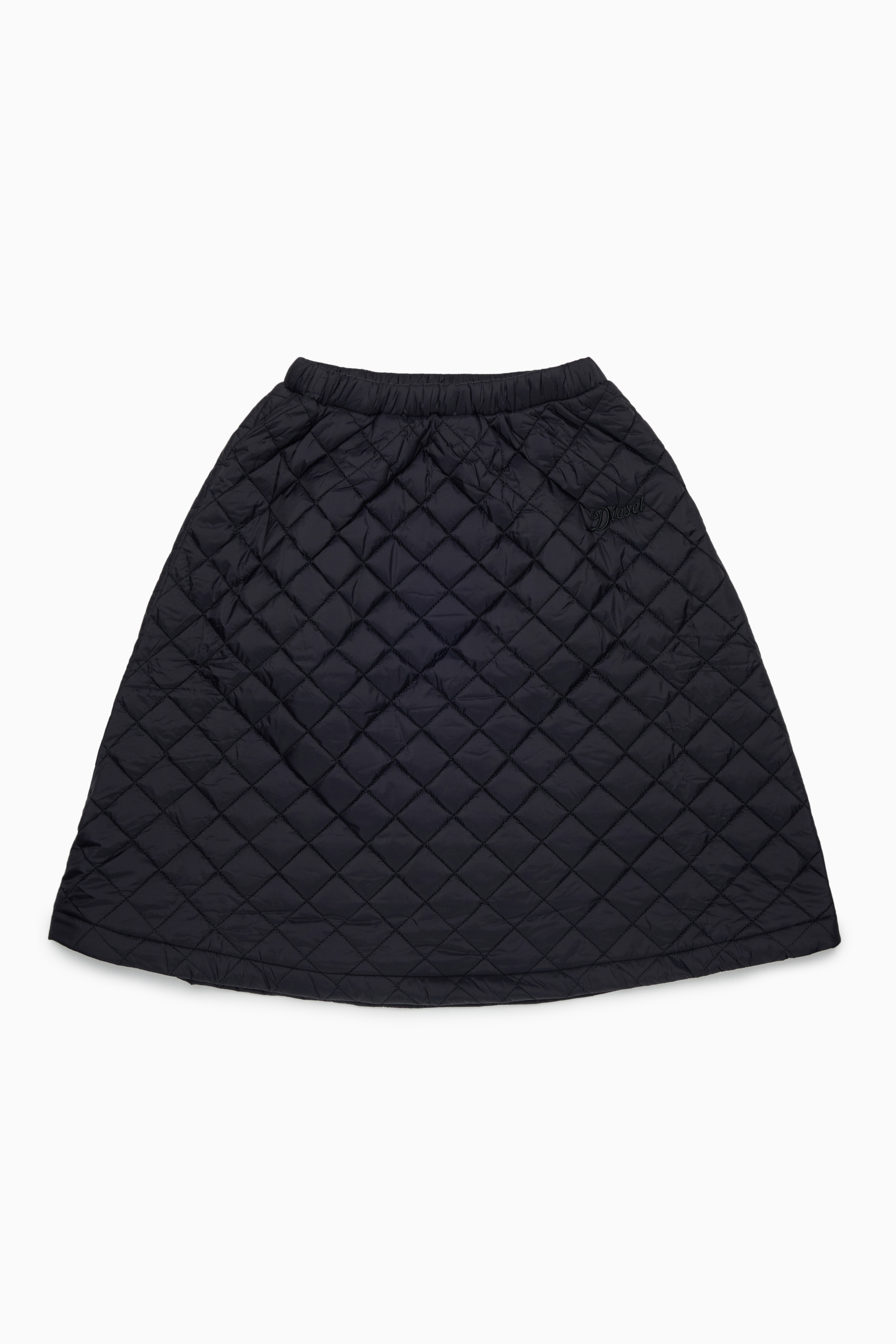 Diesel - GMONTY, Damen Gestepptes Nylon-Rock in Schwarz - 1