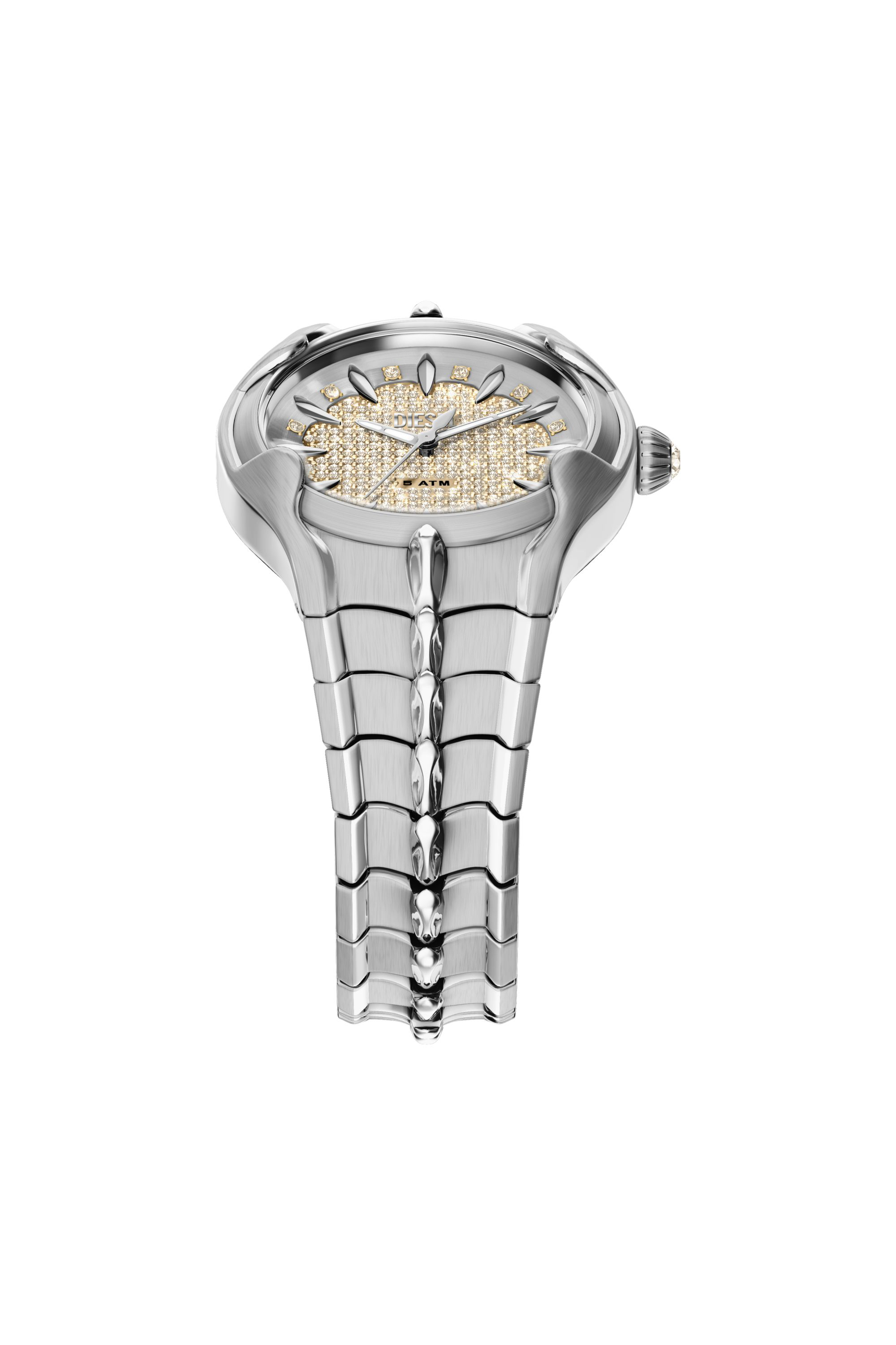 Diesel - DZ5631 WATCH, Herren Vert Edelstahlarmbanduhr in Silber - 4