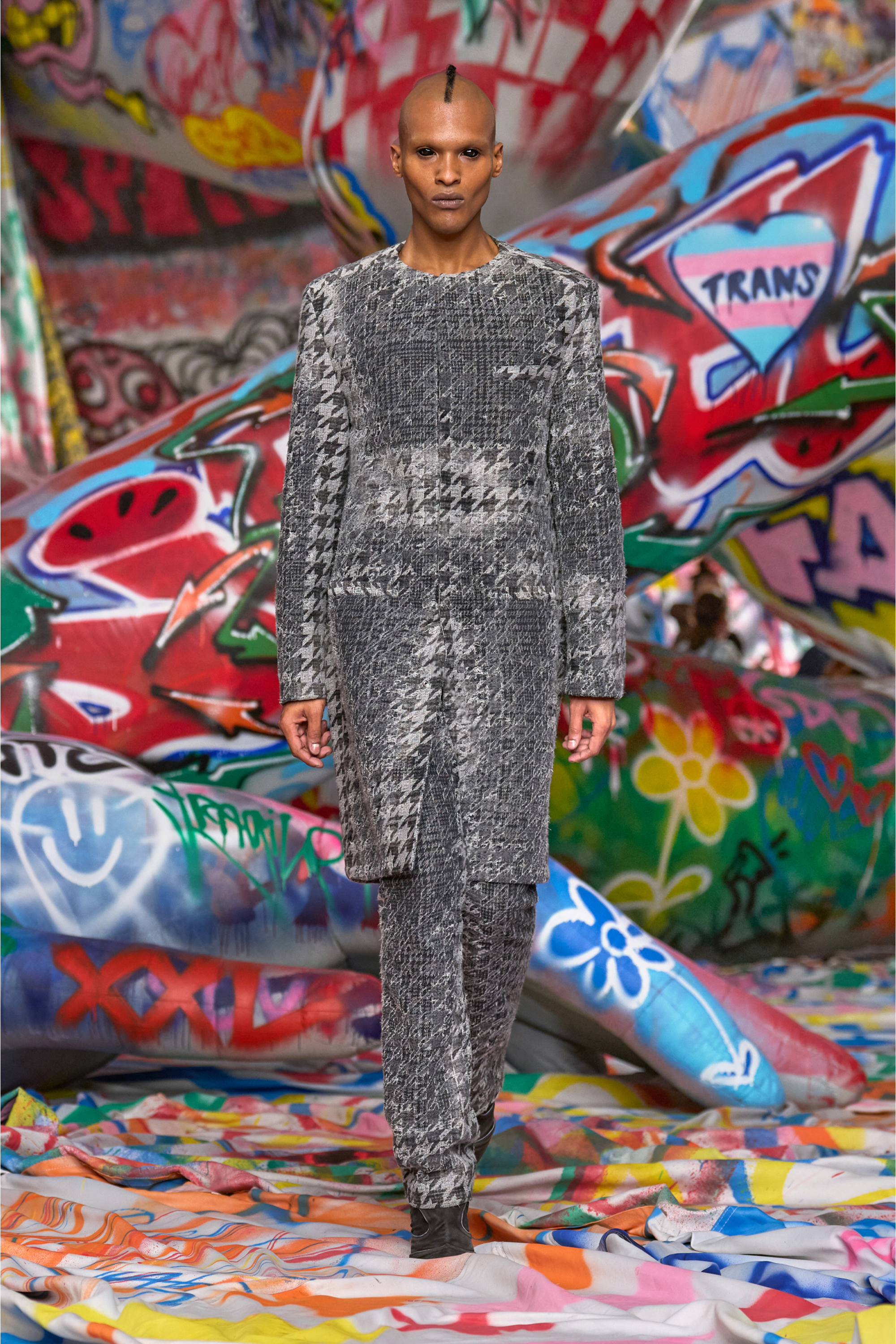 D-TEX BT, Schwarz Diesel - D-TEX BT, Herren Stiefeletten aus Fetteleder mit geteilter Sohle in Schwarz - 7