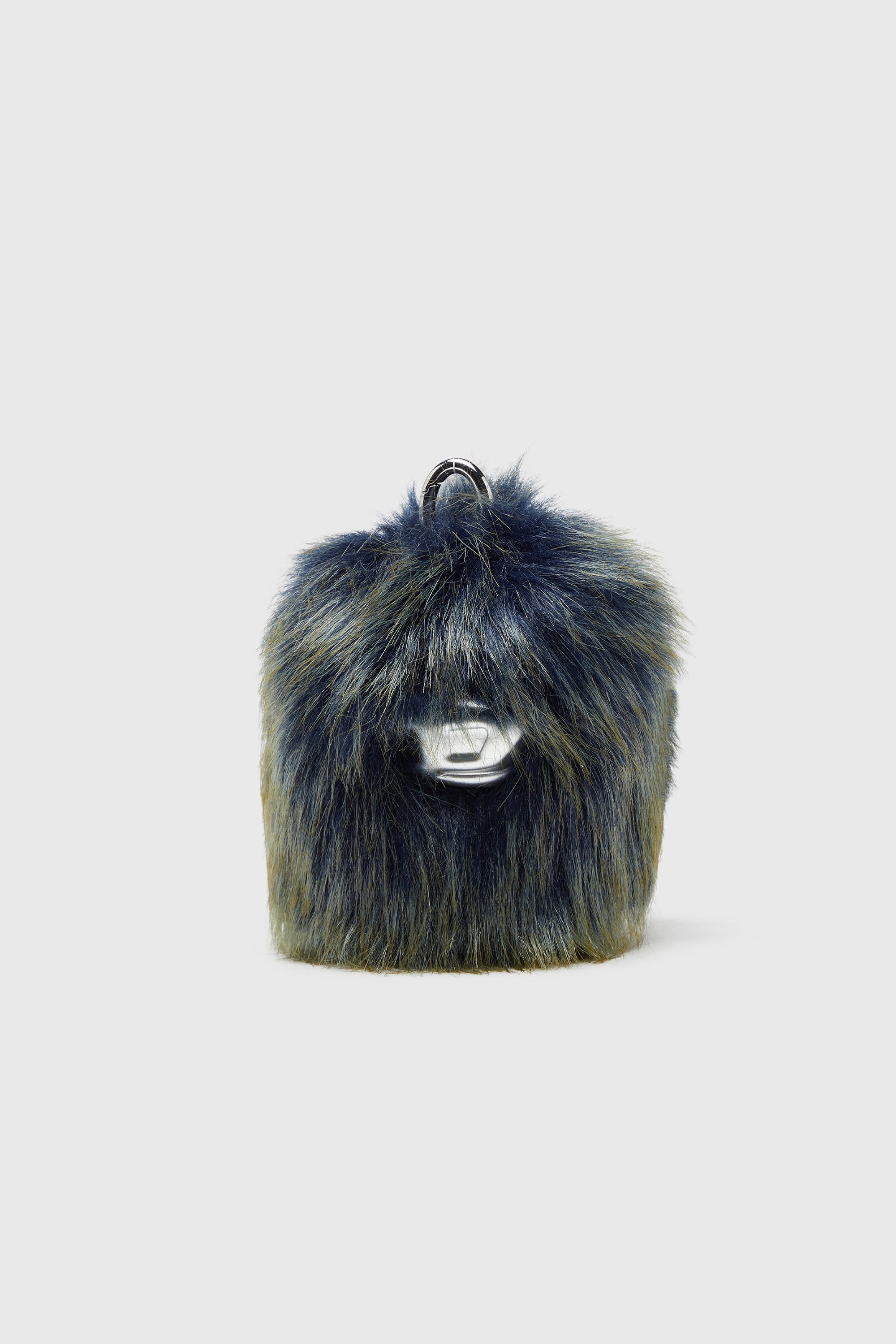 Diesel - MONSTER, Unisex Flauschiger Anh&auml;nger mit Pendant in Blau - 1